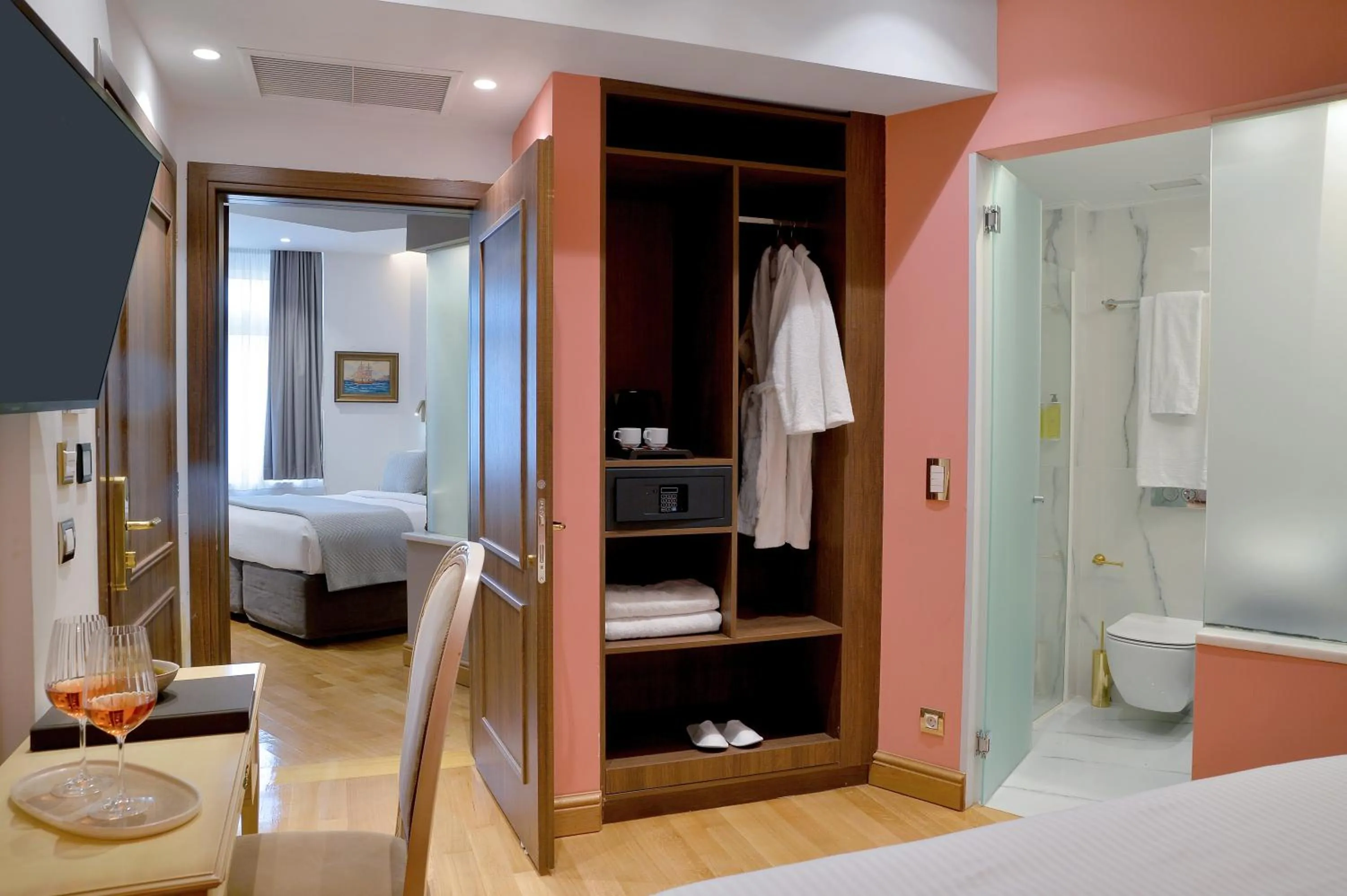 Photo of the whole room, Bed in Acropolian Spirit Boutique Hotel