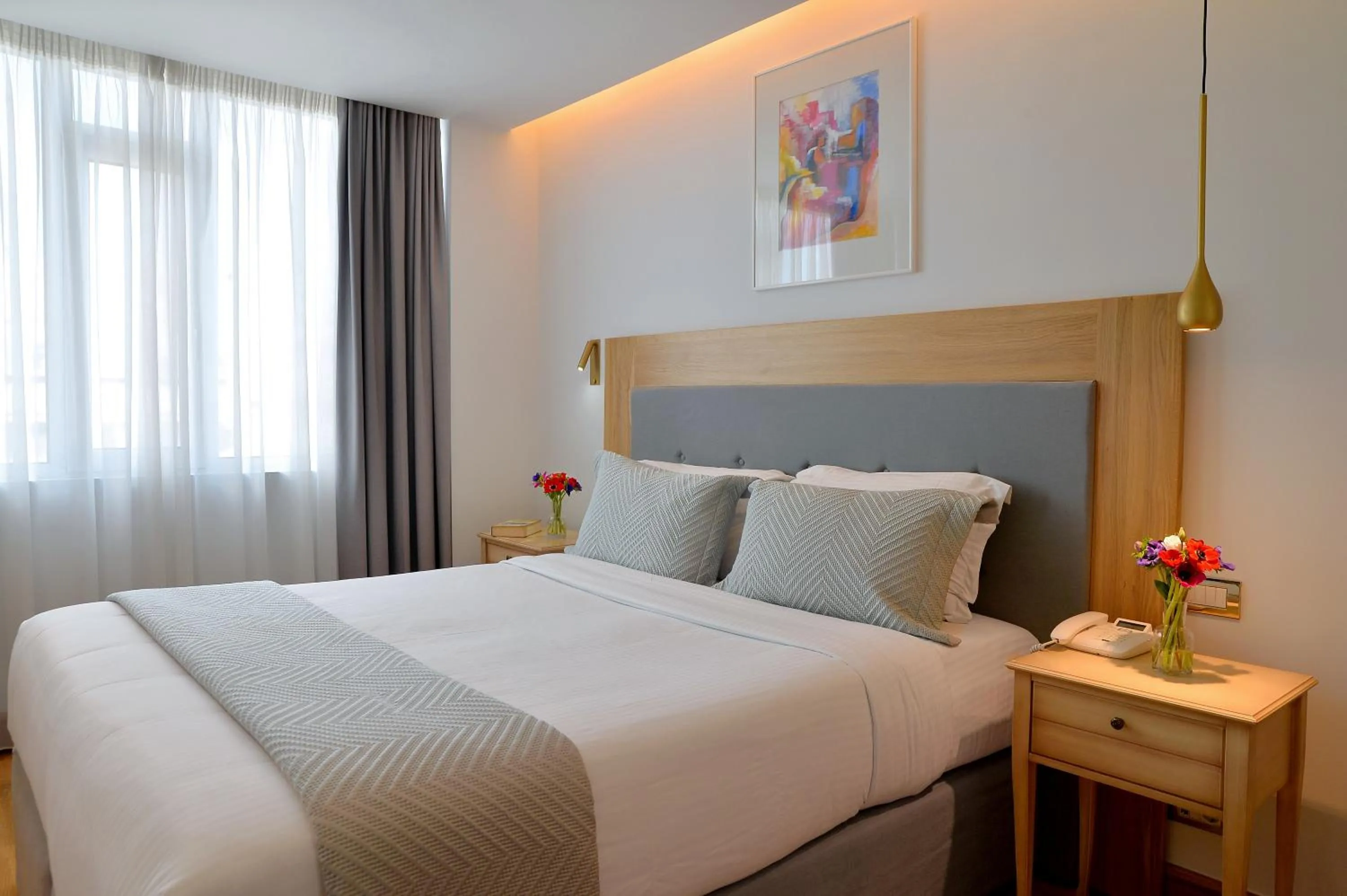 Photo of the whole room, Bed in Acropolian Spirit Boutique Hotel