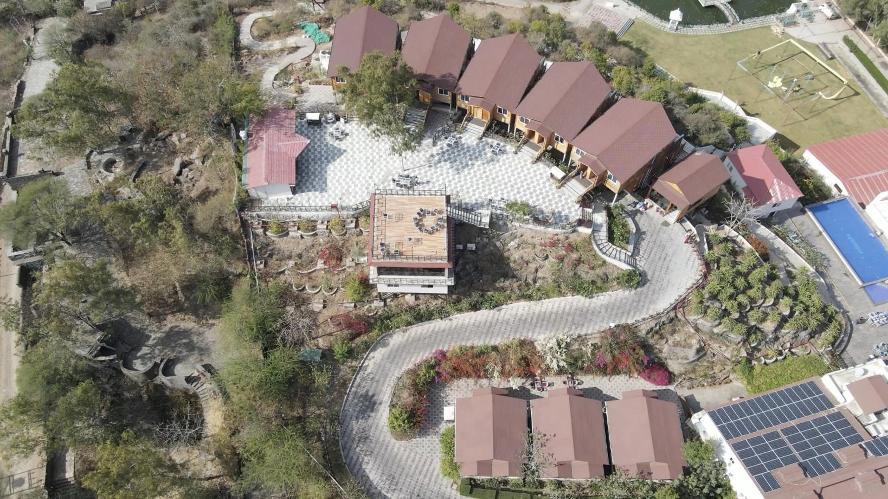 Property building in Bamboo Saa Resort & Spa - Udaipur