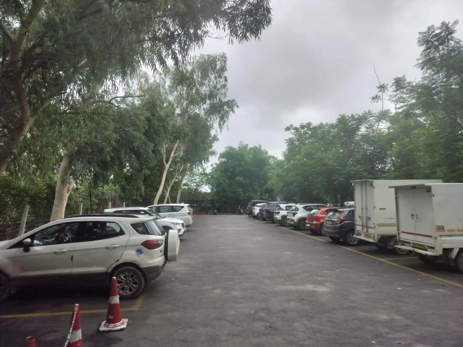 Parking in Bamboo Saa Resort & Spa - Udaipur