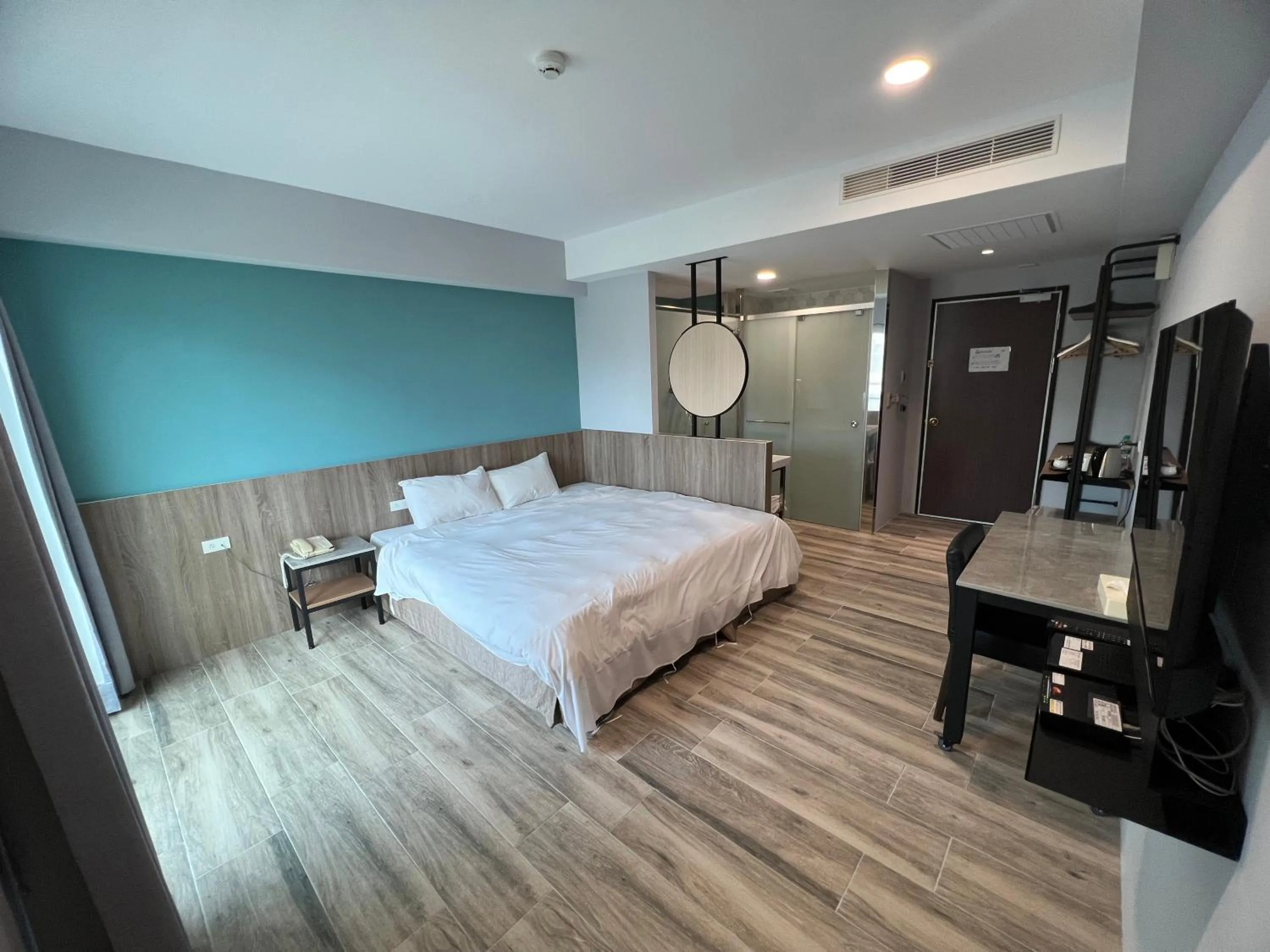 Bed in Sendale Tainan Science Park Hotel