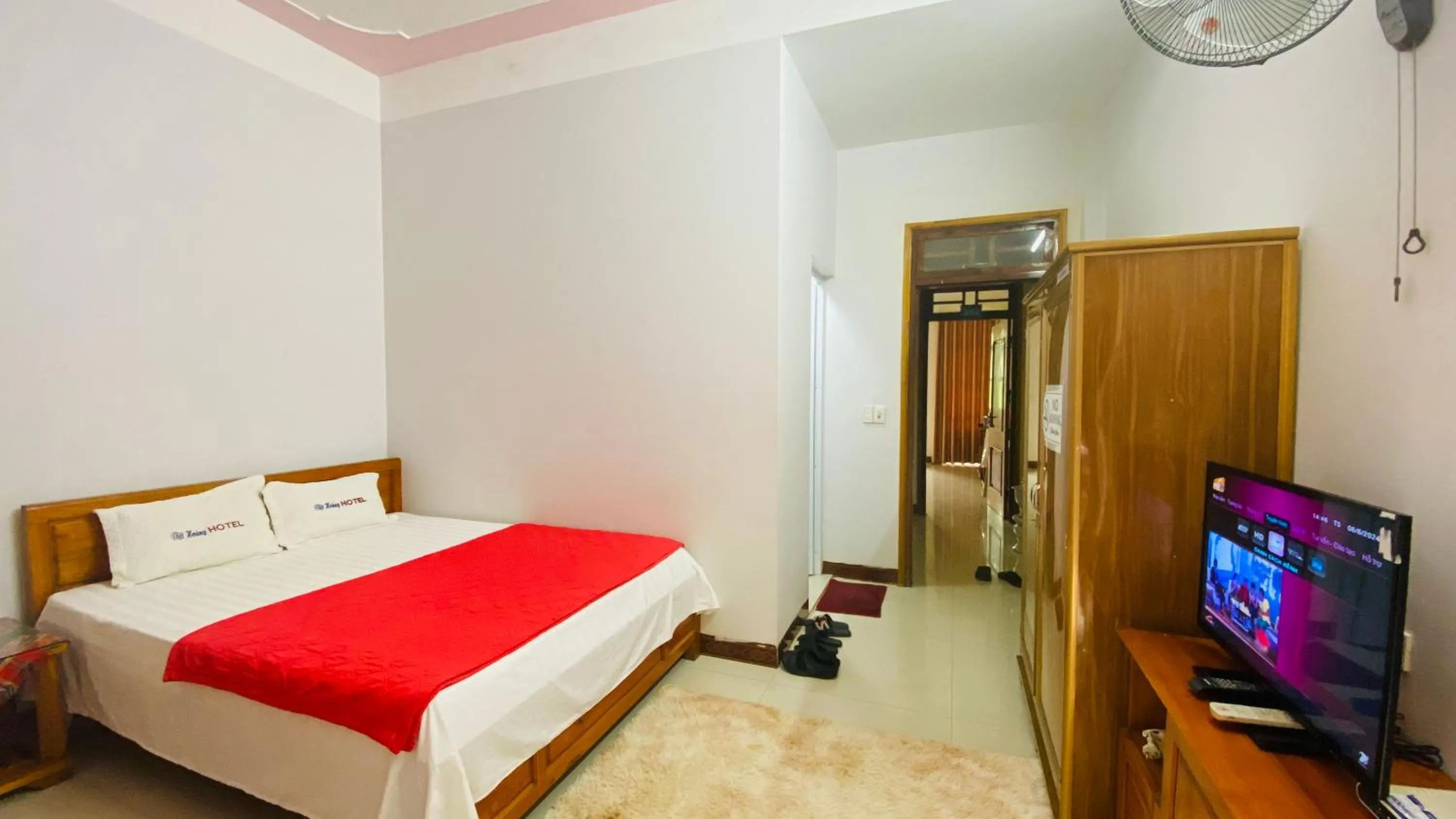 Bedroom in Viet Hoang Hotel Bao Lac