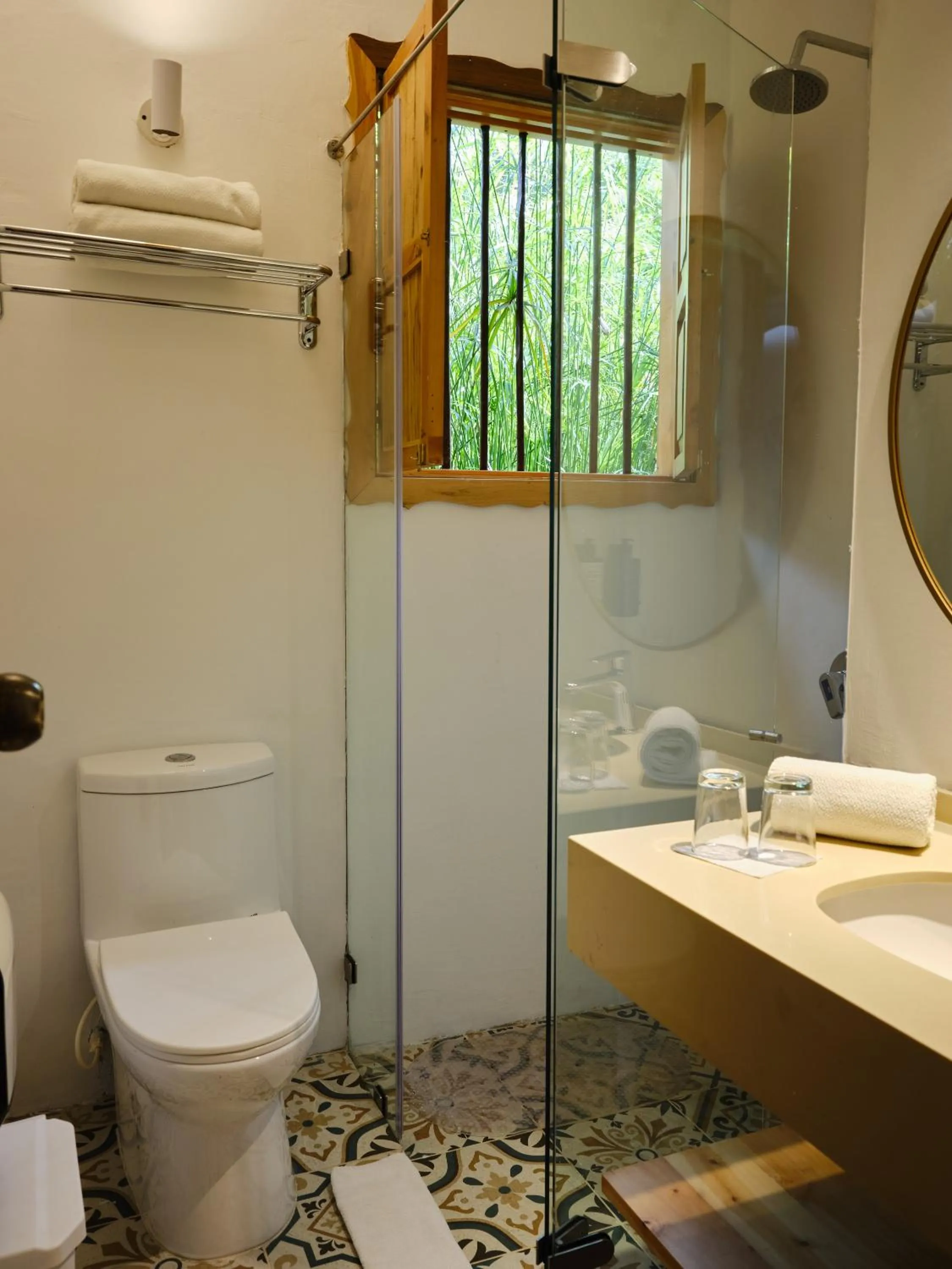 Bathroom in Hotel Hacienda Combia