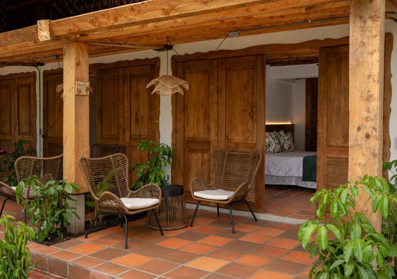 Garden in Hotel Hacienda Combia