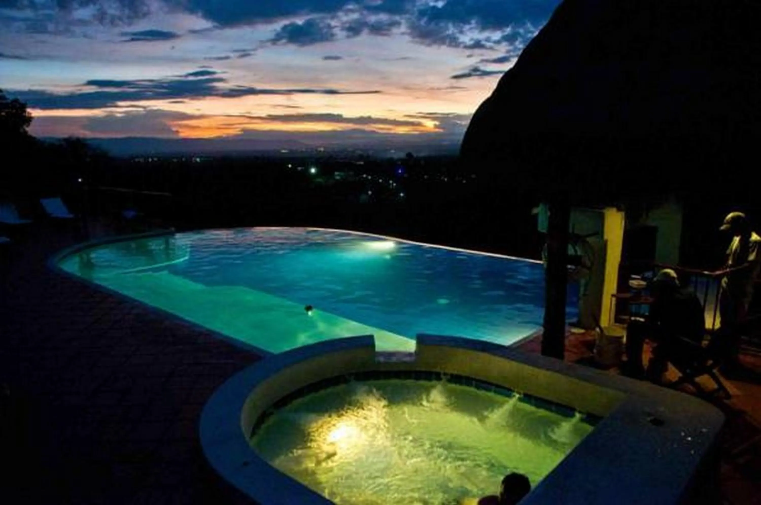 Swimming pool in Hotel Hacienda Combia