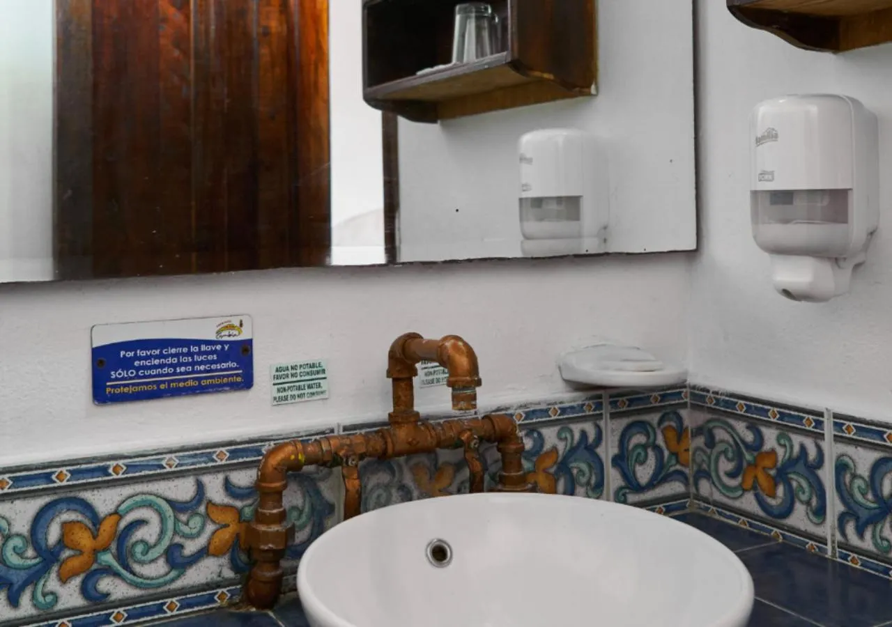 Bathroom in Hotel Hacienda Combia