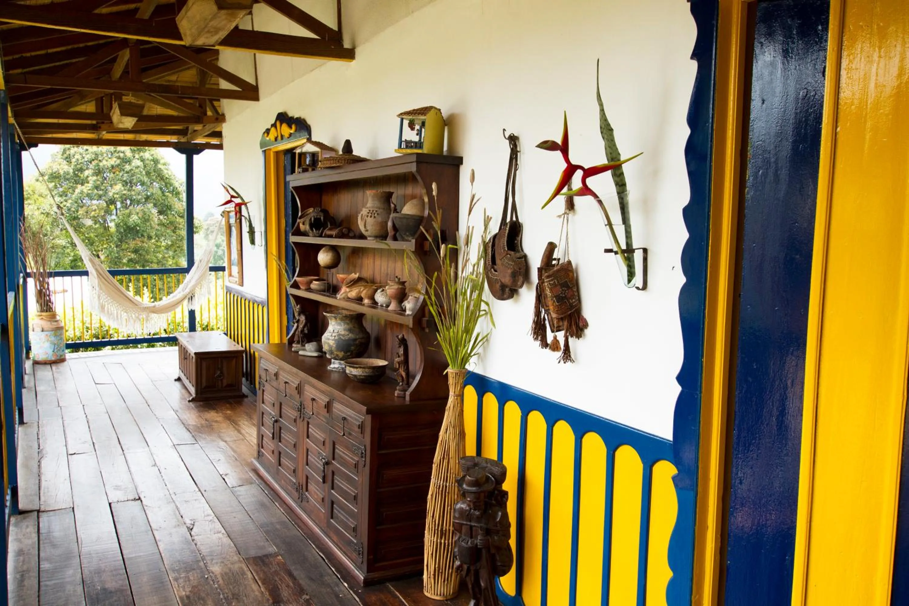 View (from property/room) in Hotel Hacienda Combia