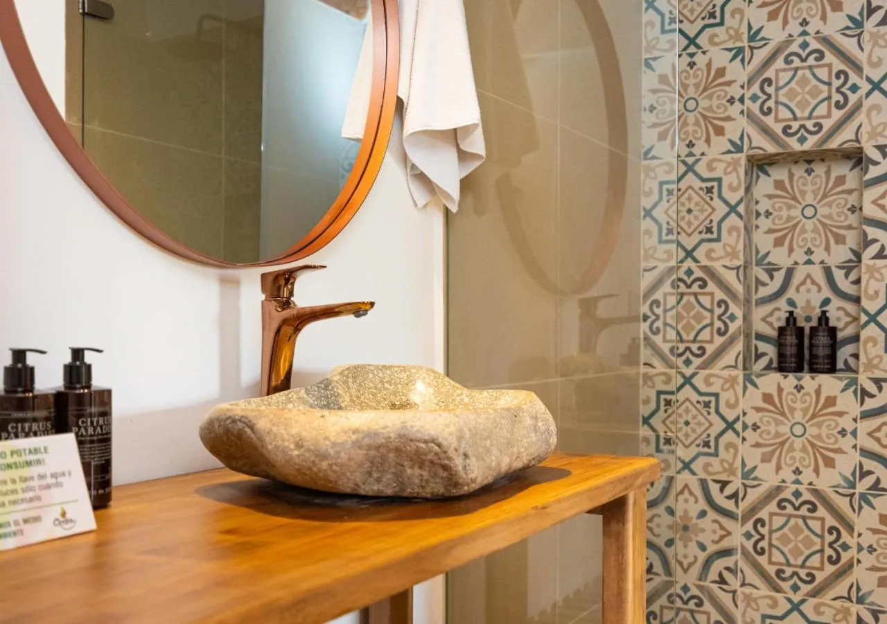 Bathroom in Hotel Hacienda Combia