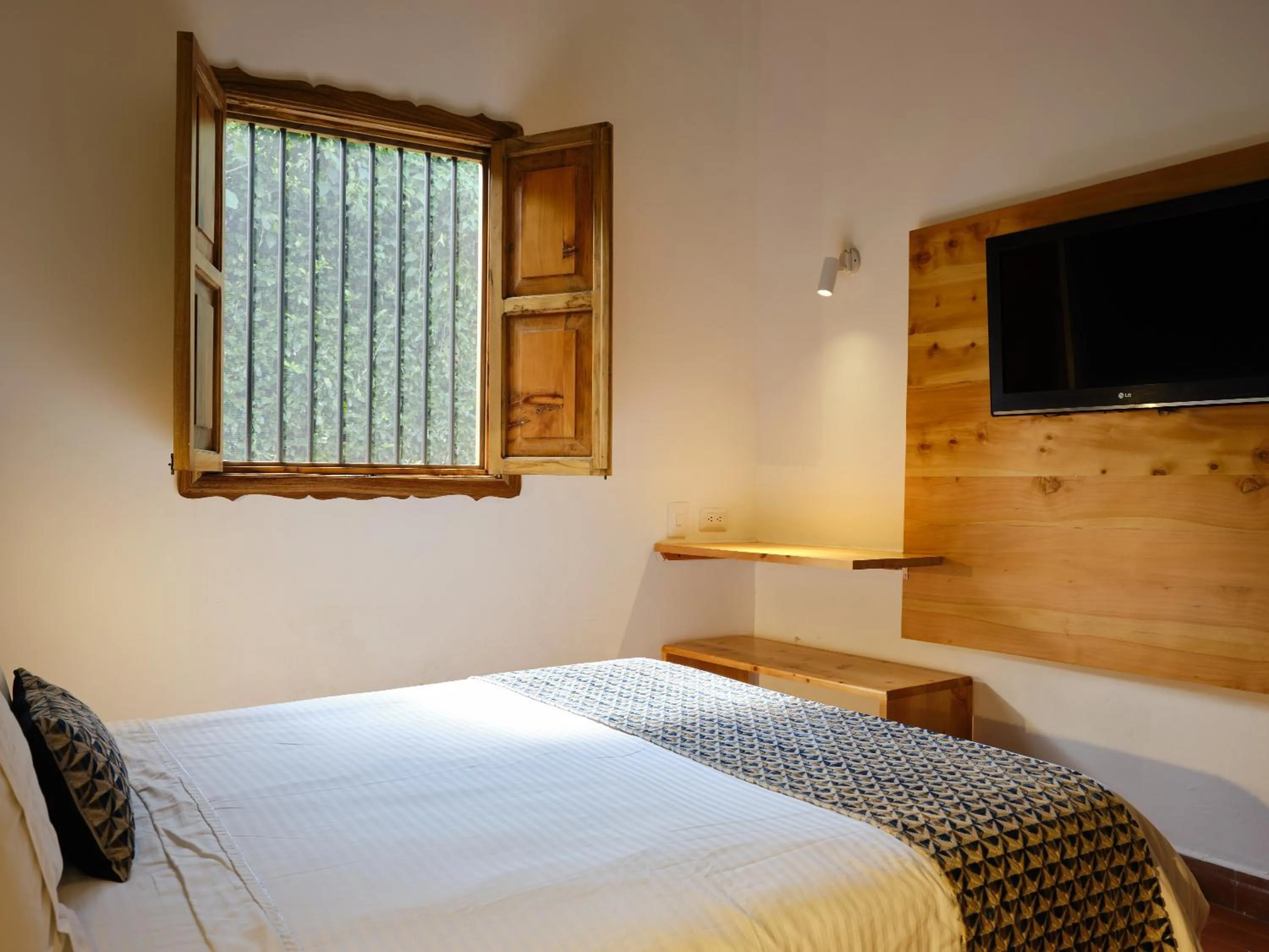 Bed in Hotel Hacienda Combia