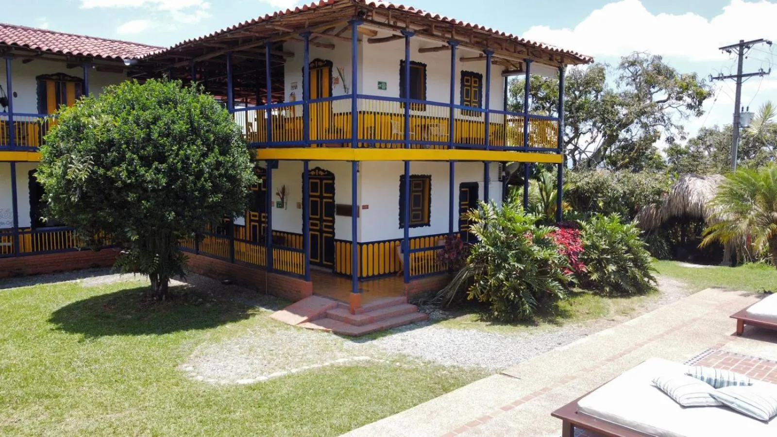 Property building in Hotel Hacienda Combia