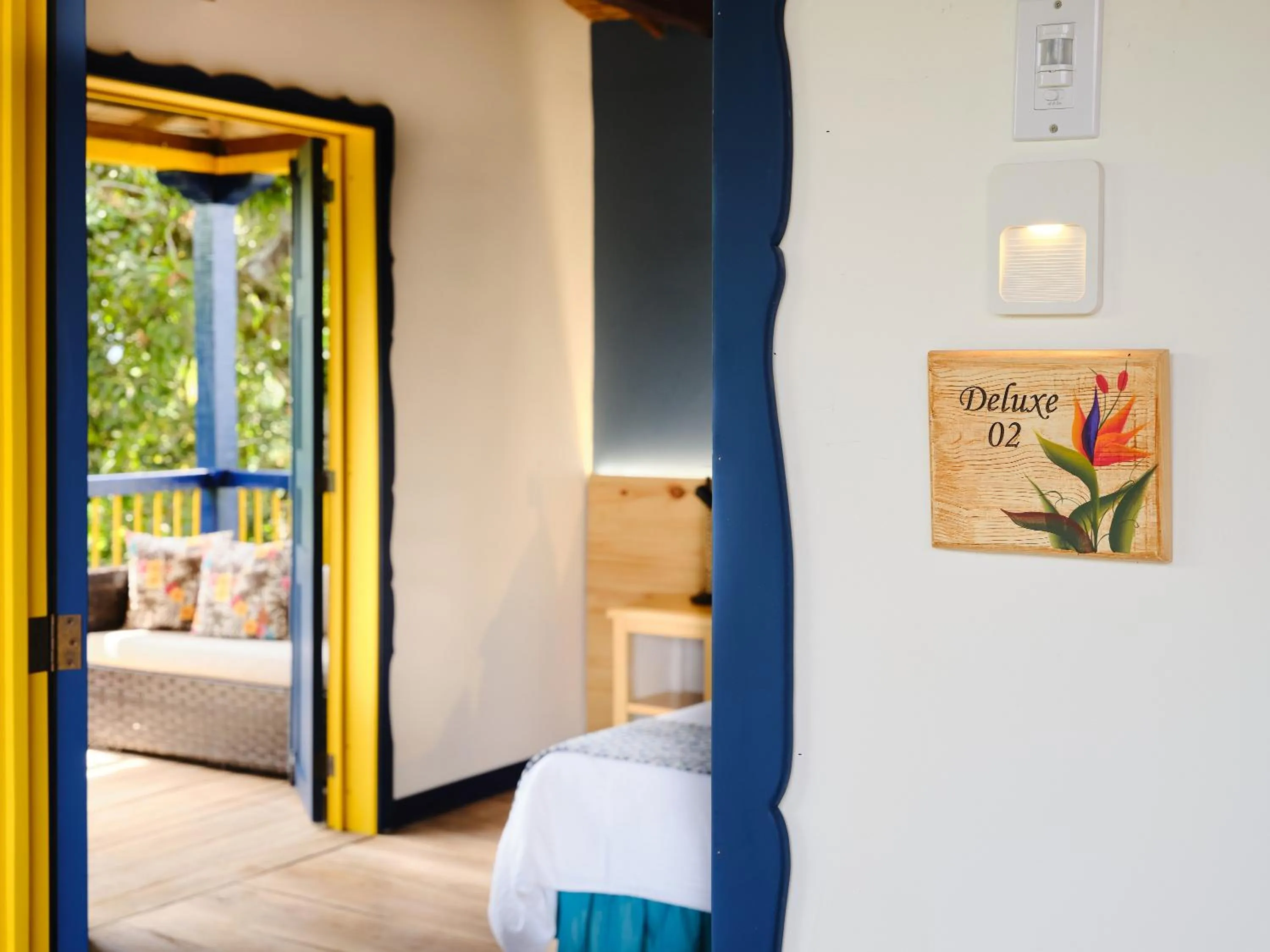 Photo of the whole room, Bed in Hotel Hacienda Combia