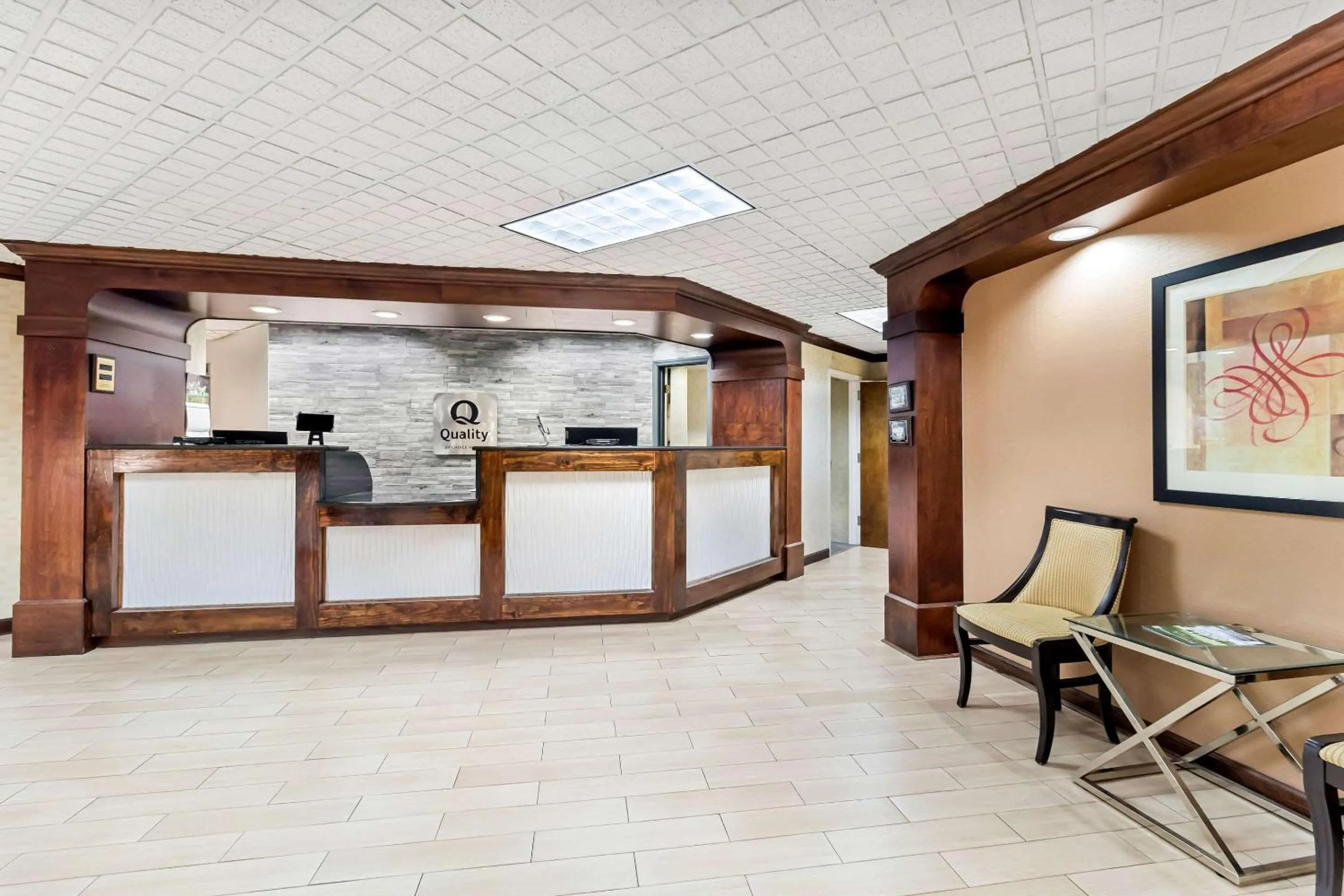 Lobby or reception in Quality Inn & Suites Florence Civic Center