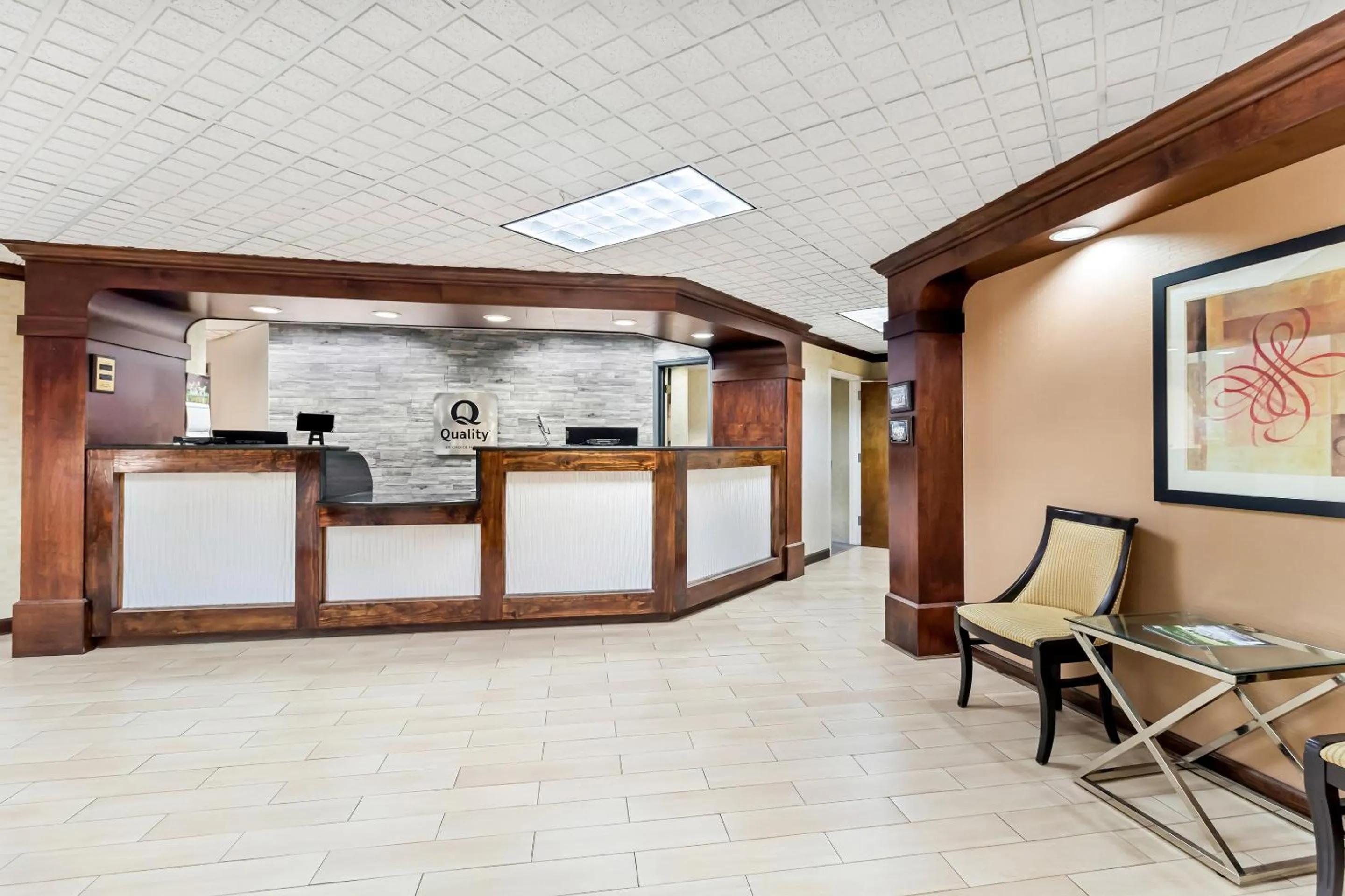 Lobby or reception in Quality Inn & Suites Florence Civic Center