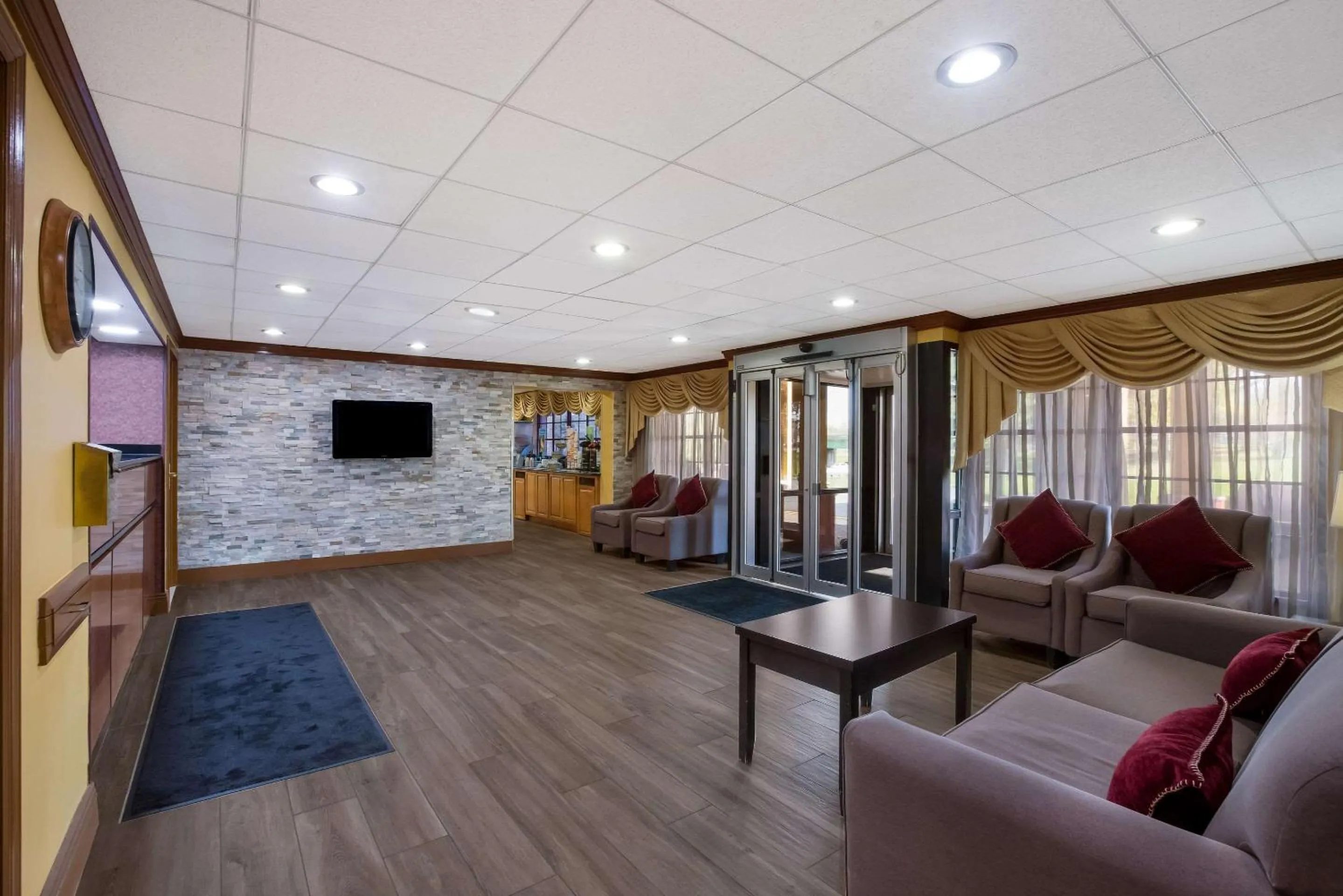 Lobby or reception in Quality Inn Near Princeton