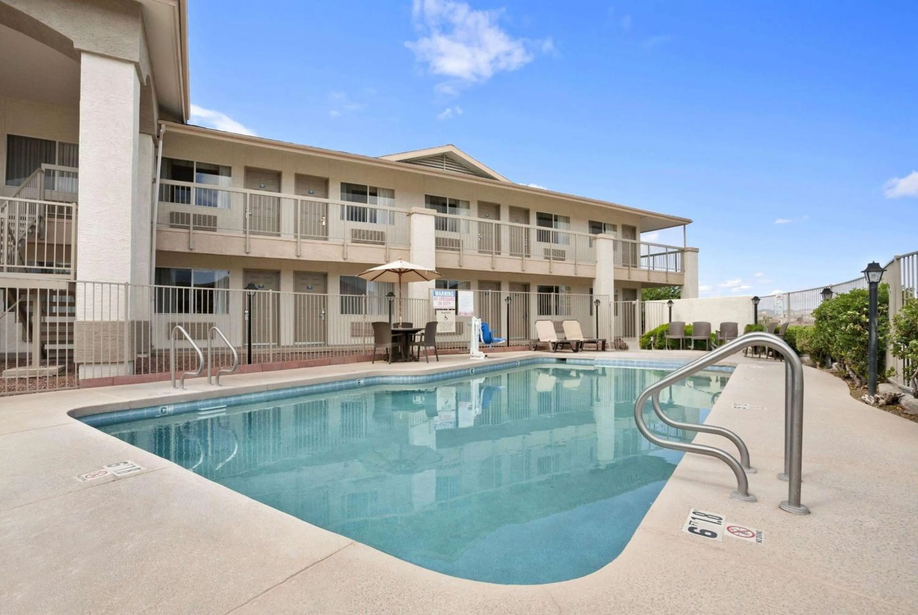 Pool view in Days Inn by Wyndham Globe
