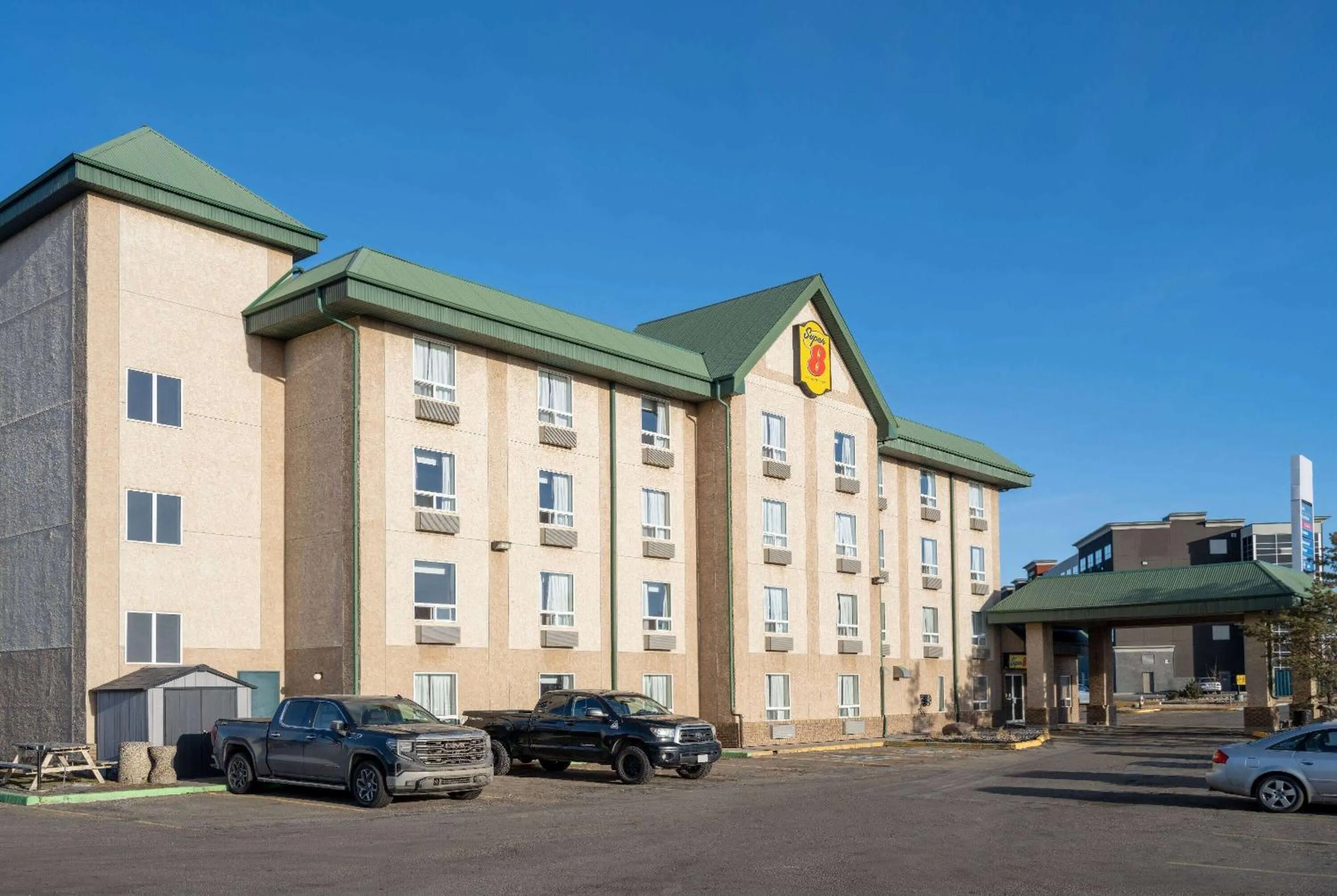 Property building in Super 8 by Wyndham Edmonton International Airport