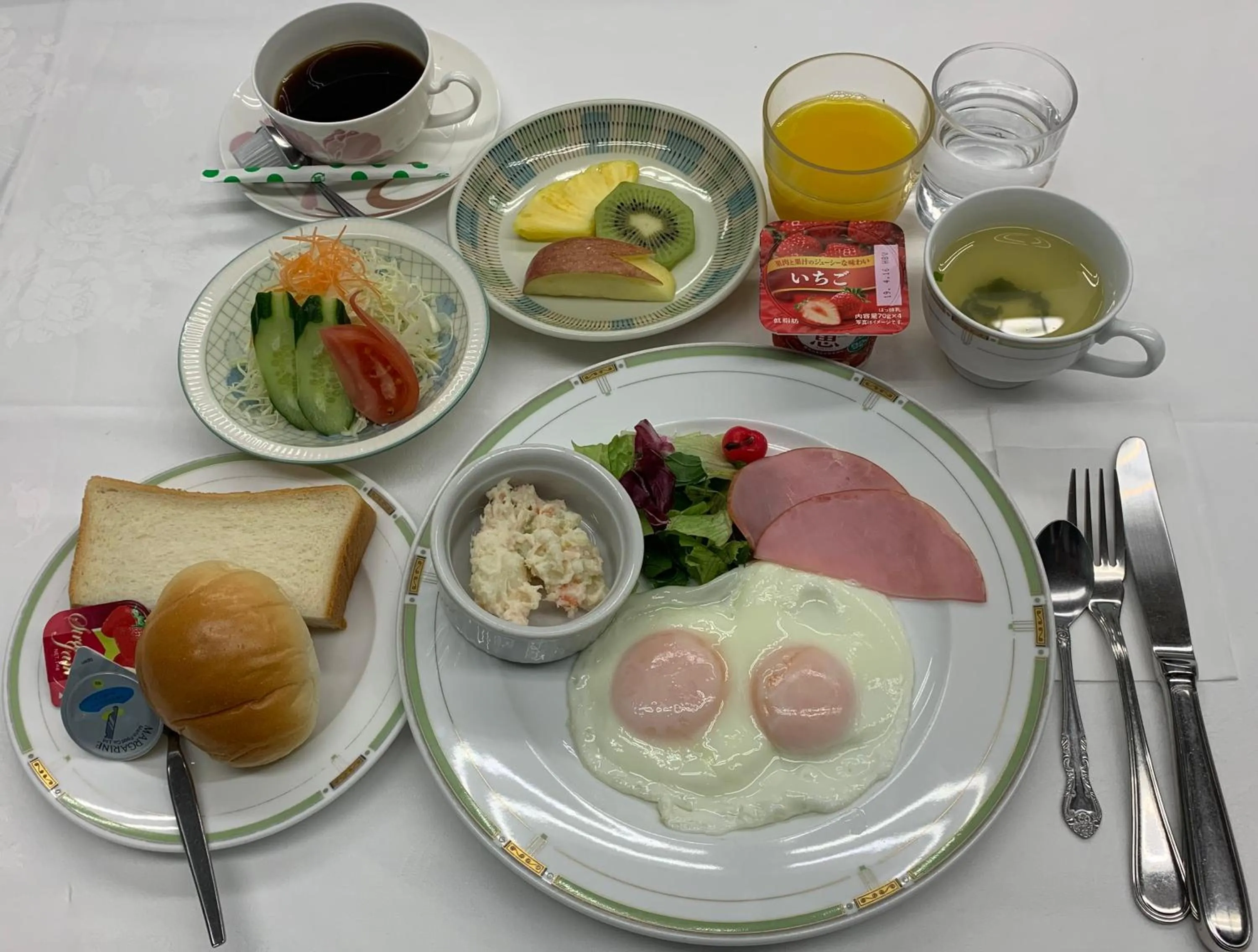 Breakfast in Hyuga Dai-ichi Hotel