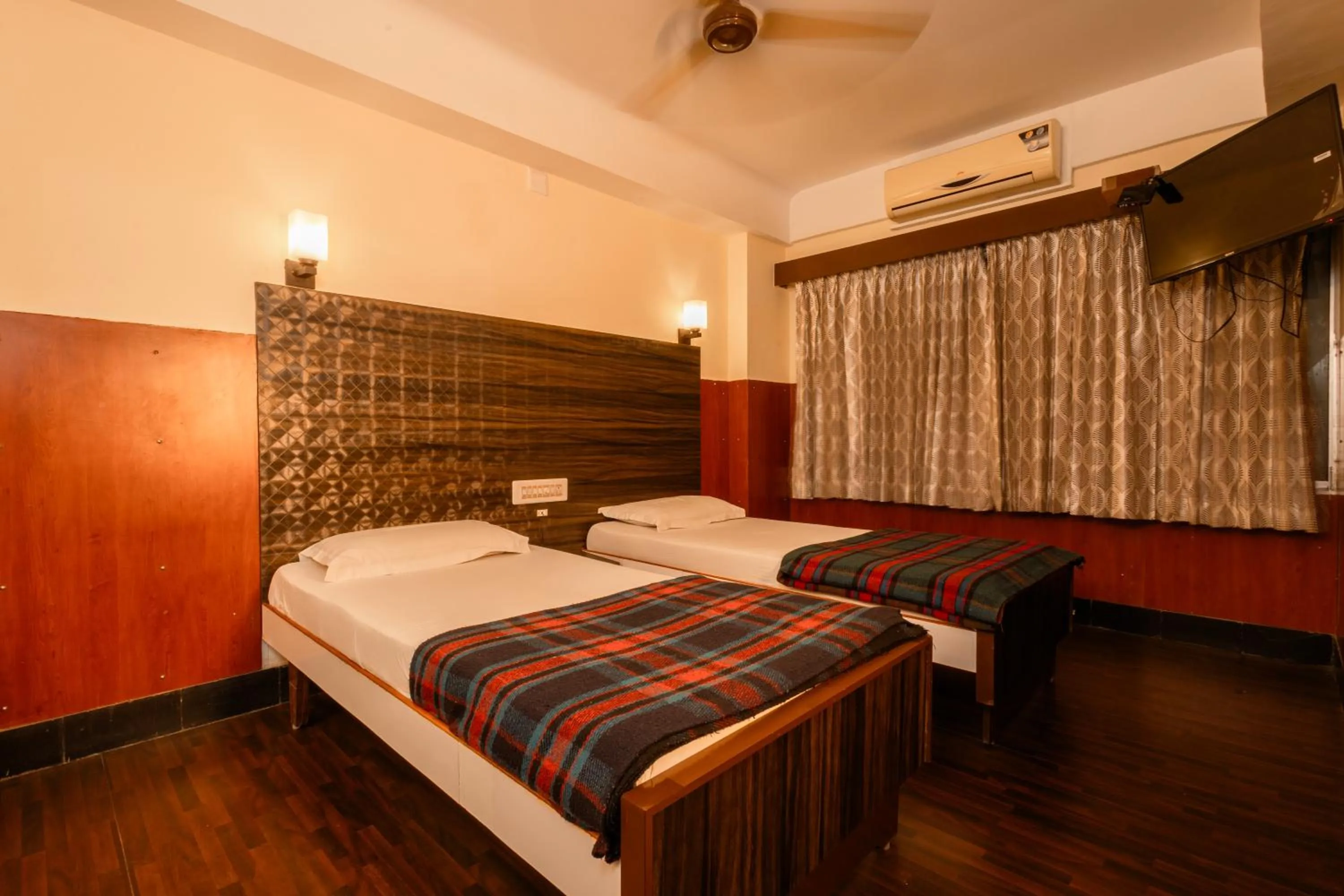 Bed in Hotel Srilakshmi