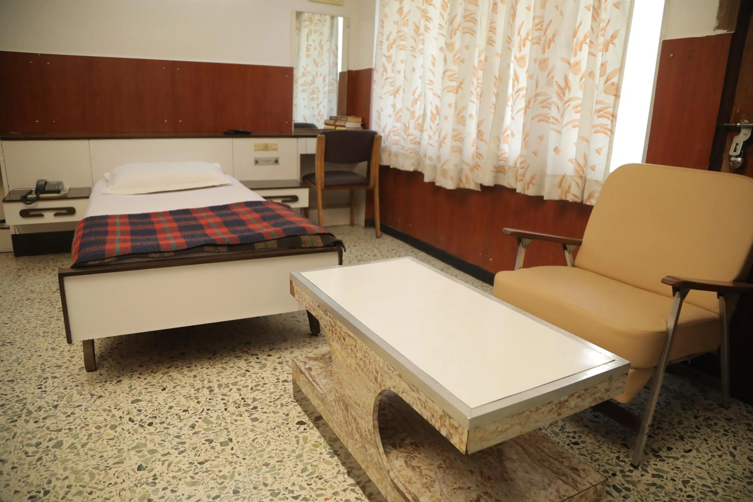 Bed in Hotel Srilakshmi