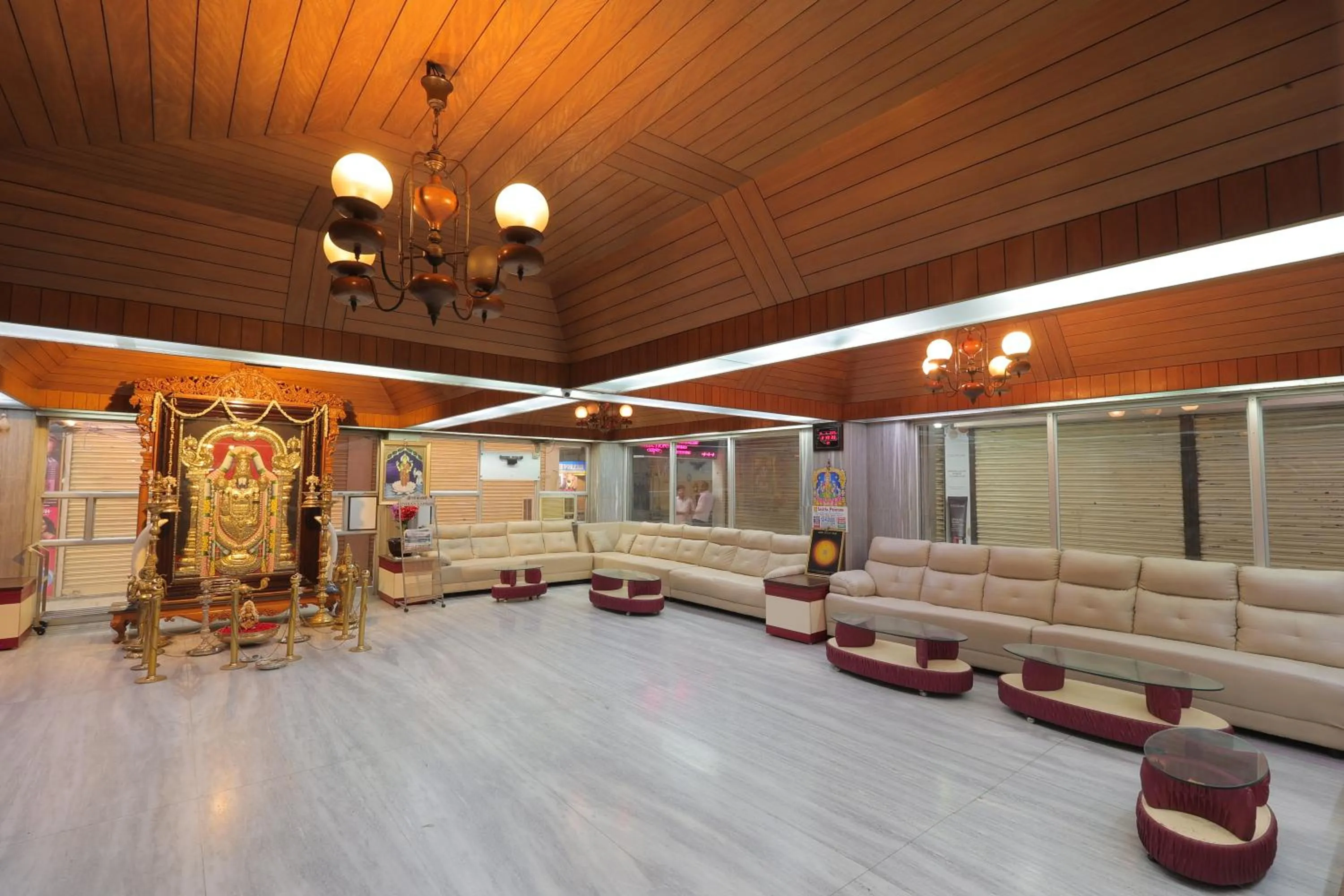 Lobby or reception in Hotel Srilakshmi