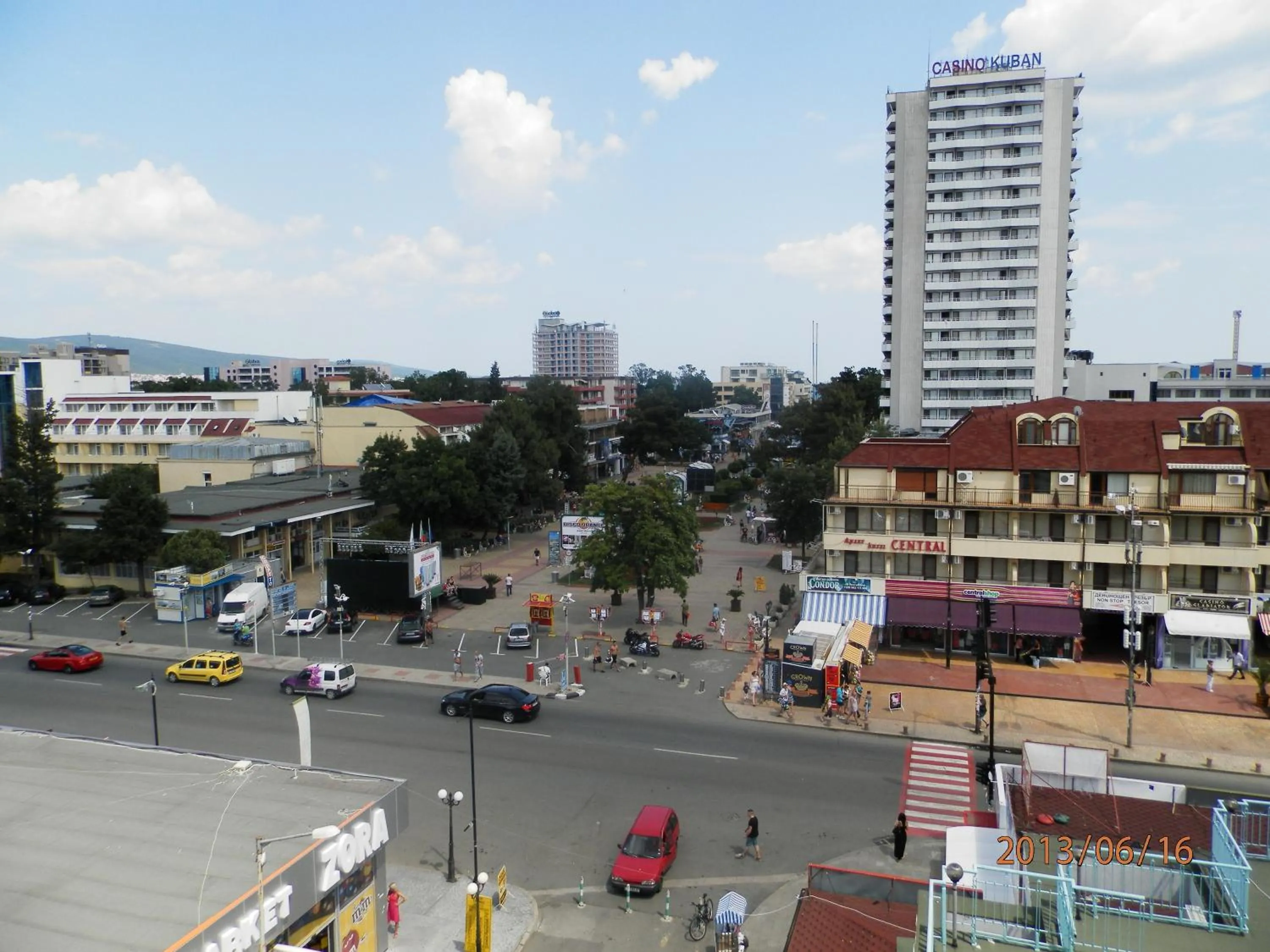 Bird's eye view in Hotel Atol