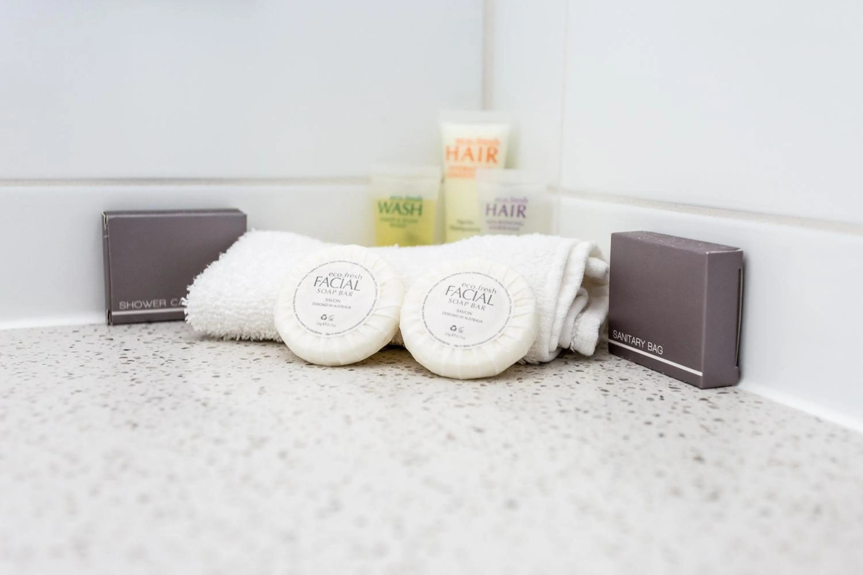 Bathroom in Country Comfort Amity Motel