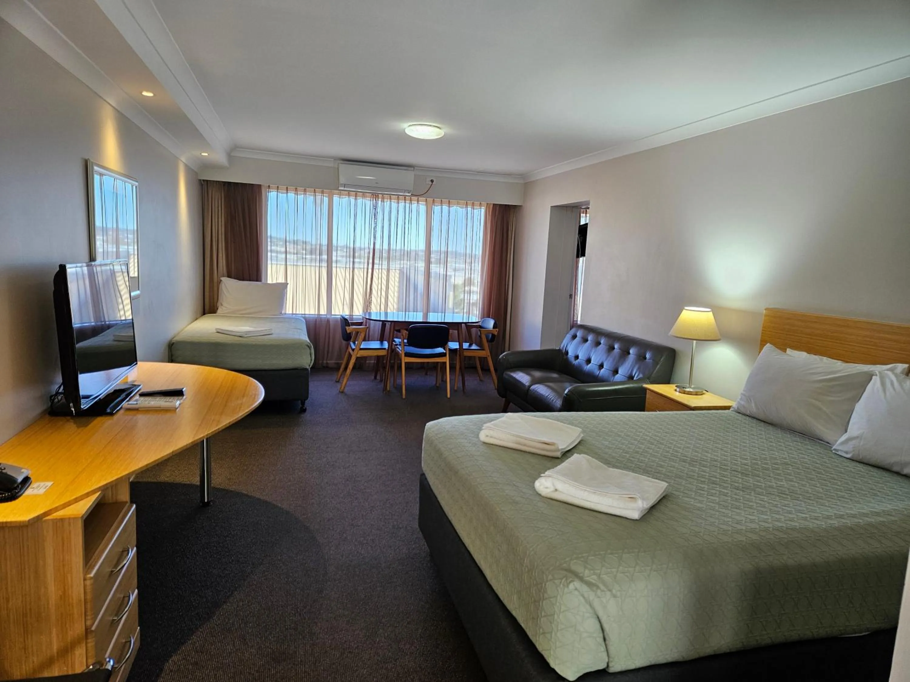 Bed in Dog Rock Motel