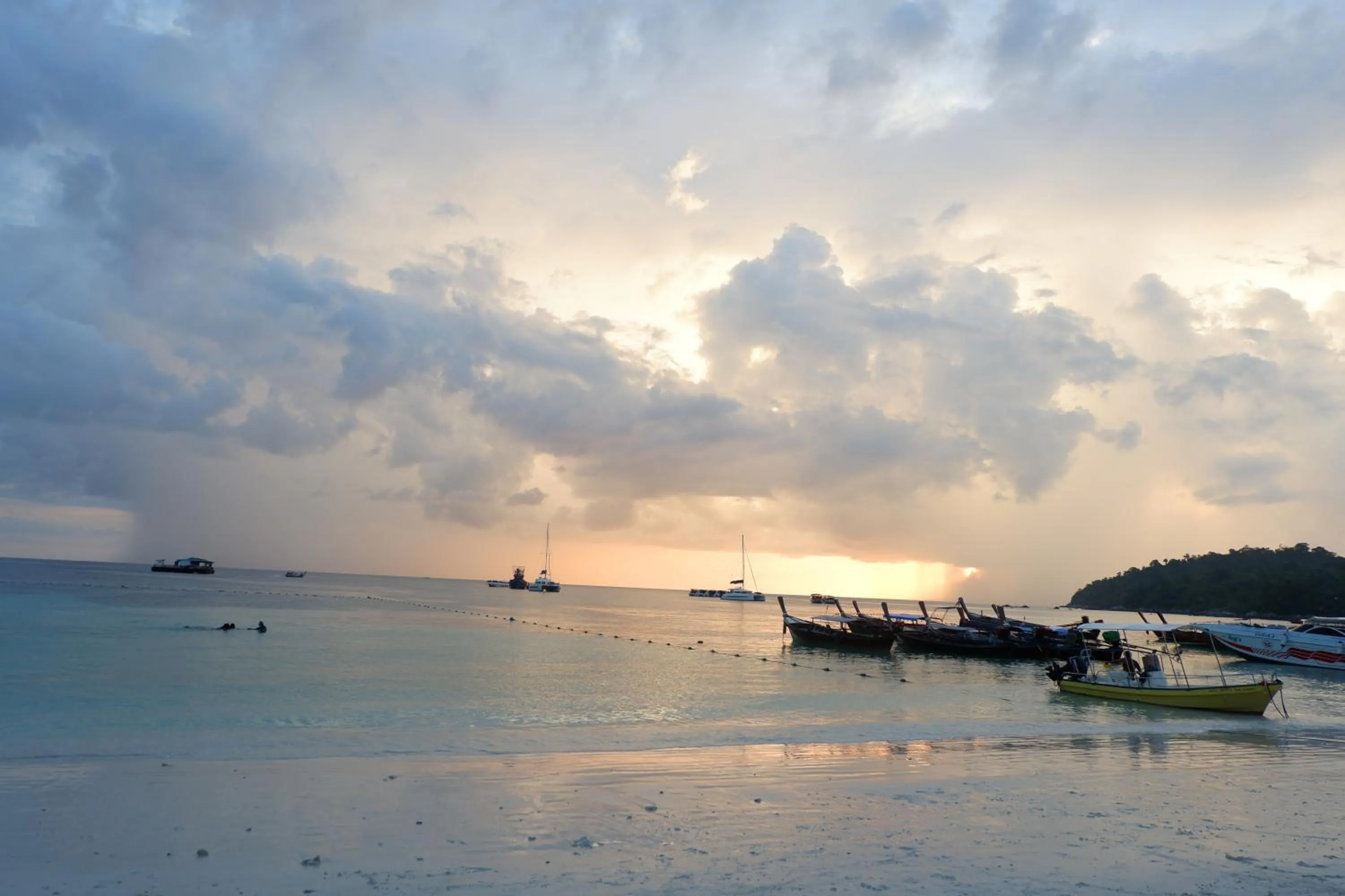 Beach in Charming Lipe Beach Resort