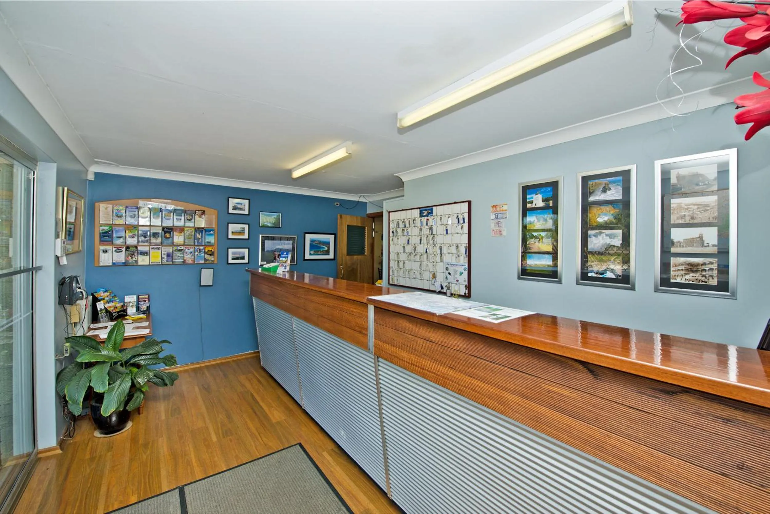 Lobby or reception in Albany Holiday Park