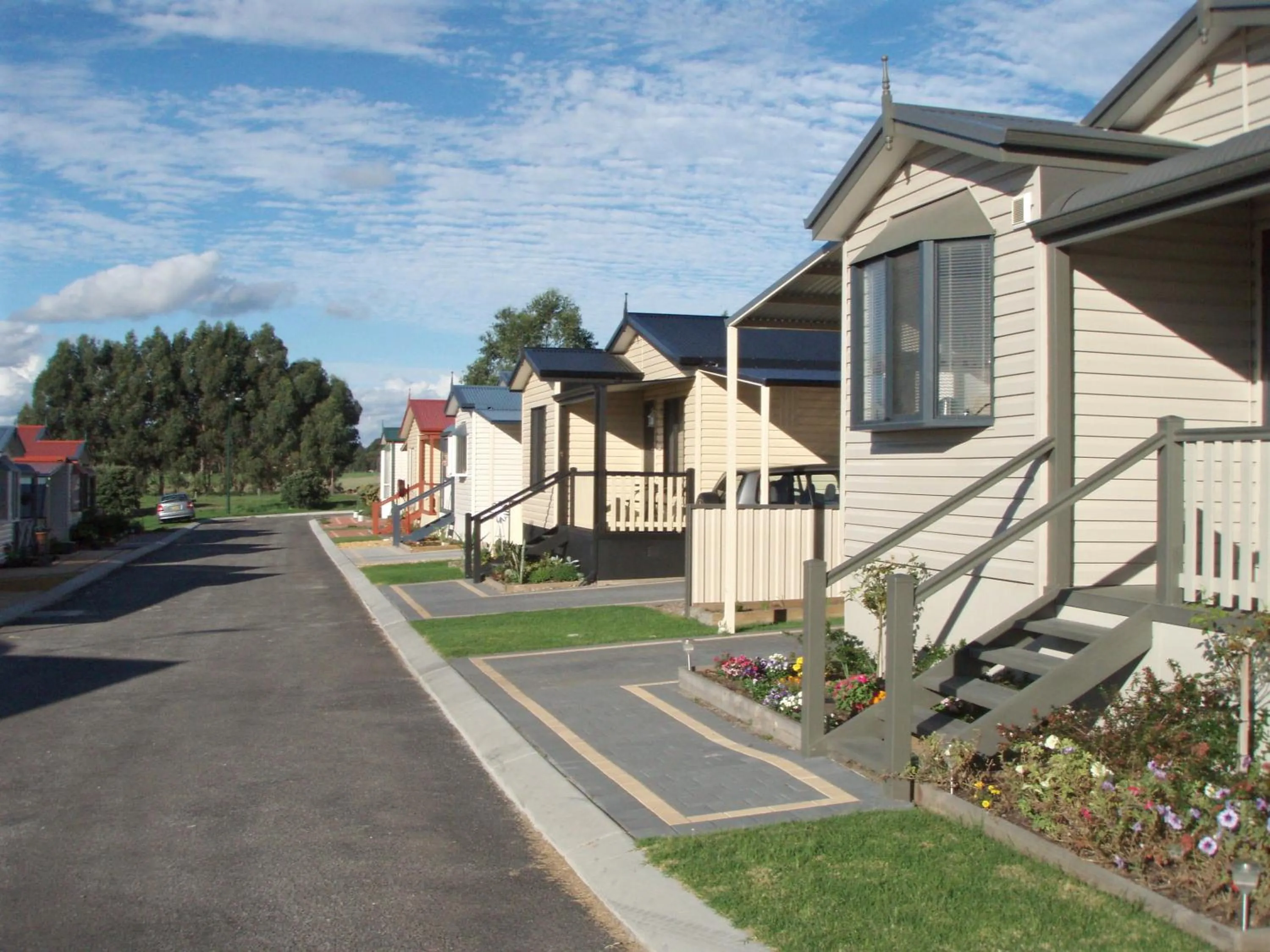 Area and facilities in Albany Holiday Park