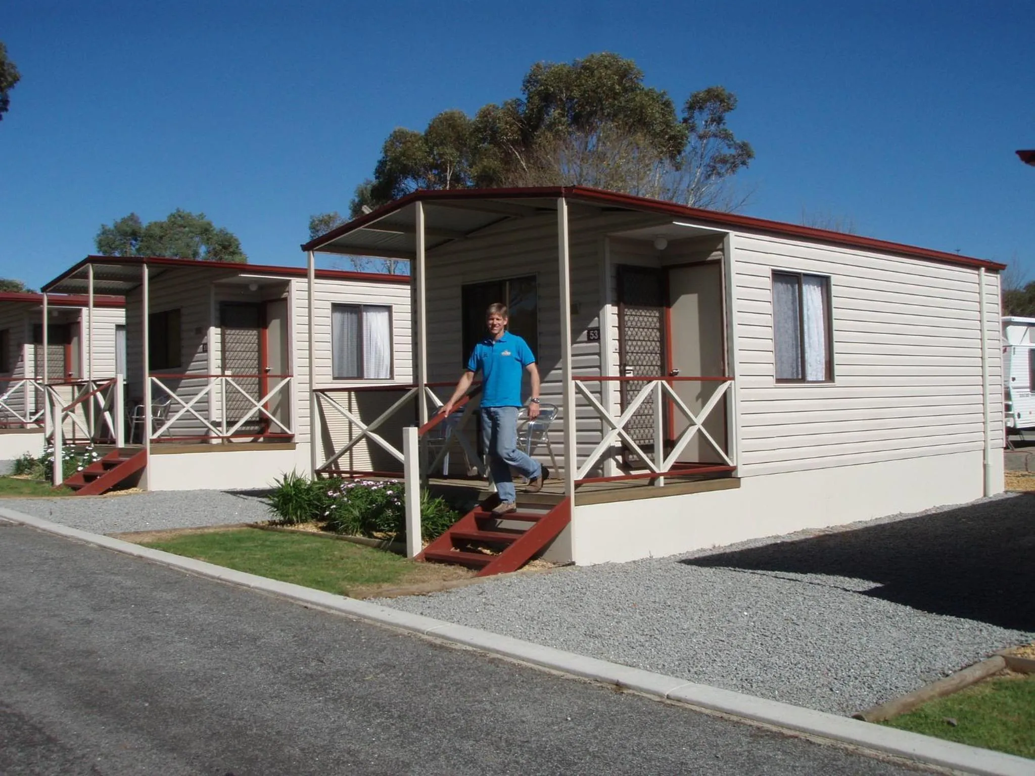 People in Albany Holiday Park