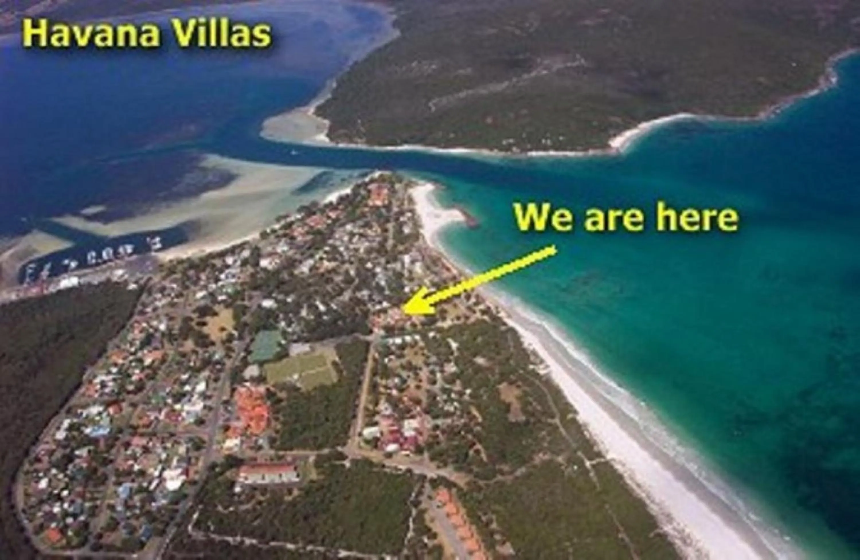 Bird's eye view in Havana Villas