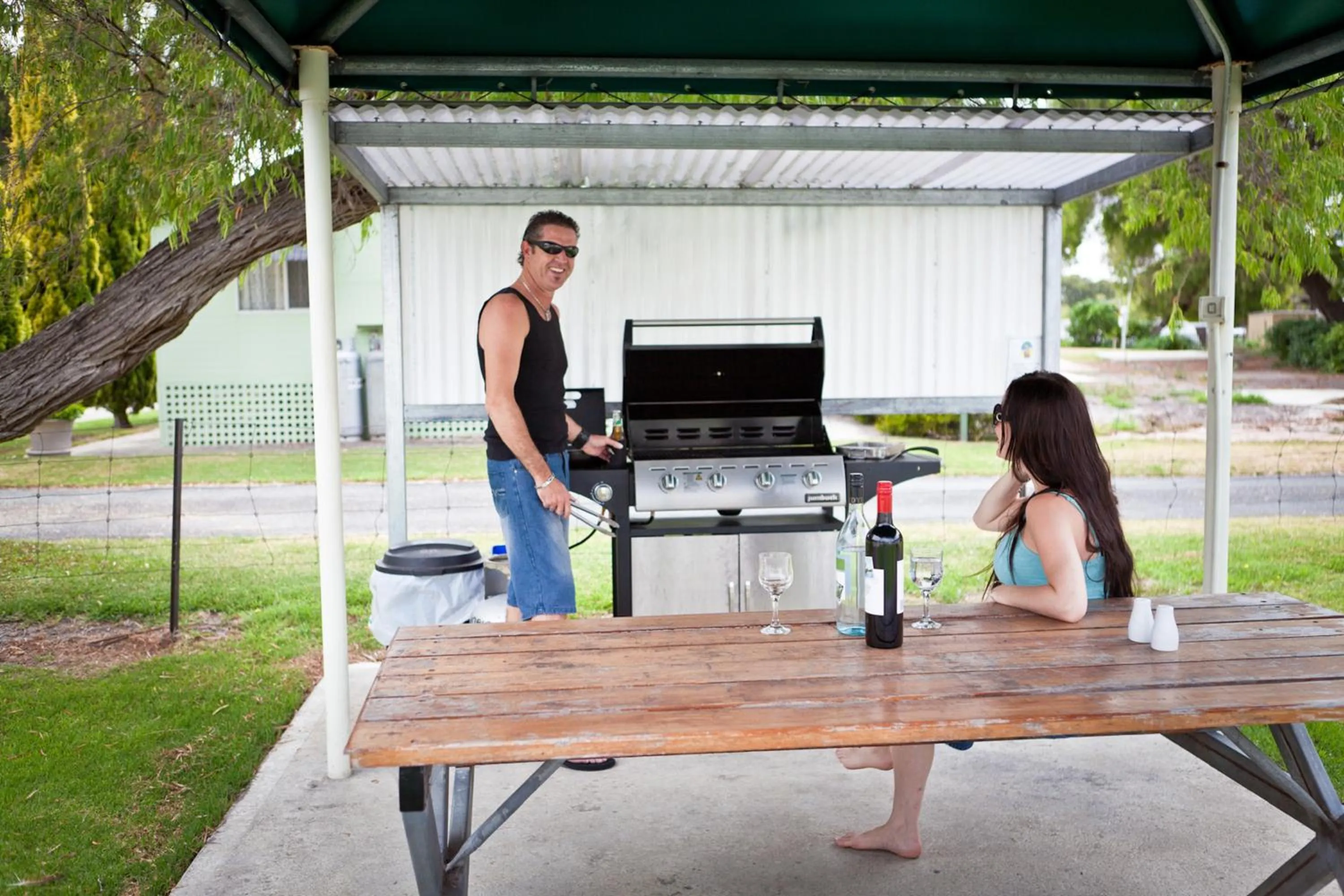 BBQ facilities in Havana Villas