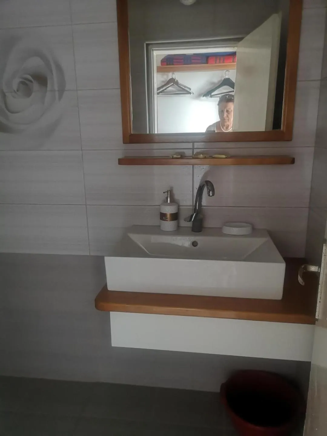 Bathroom in Family Hotel Verona