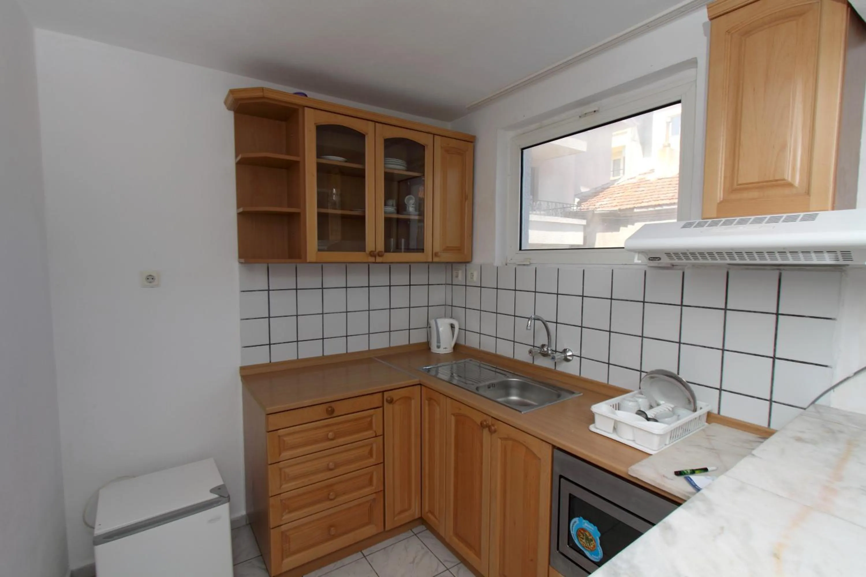 Kitchen or kitchenette in Family Hotel Verona