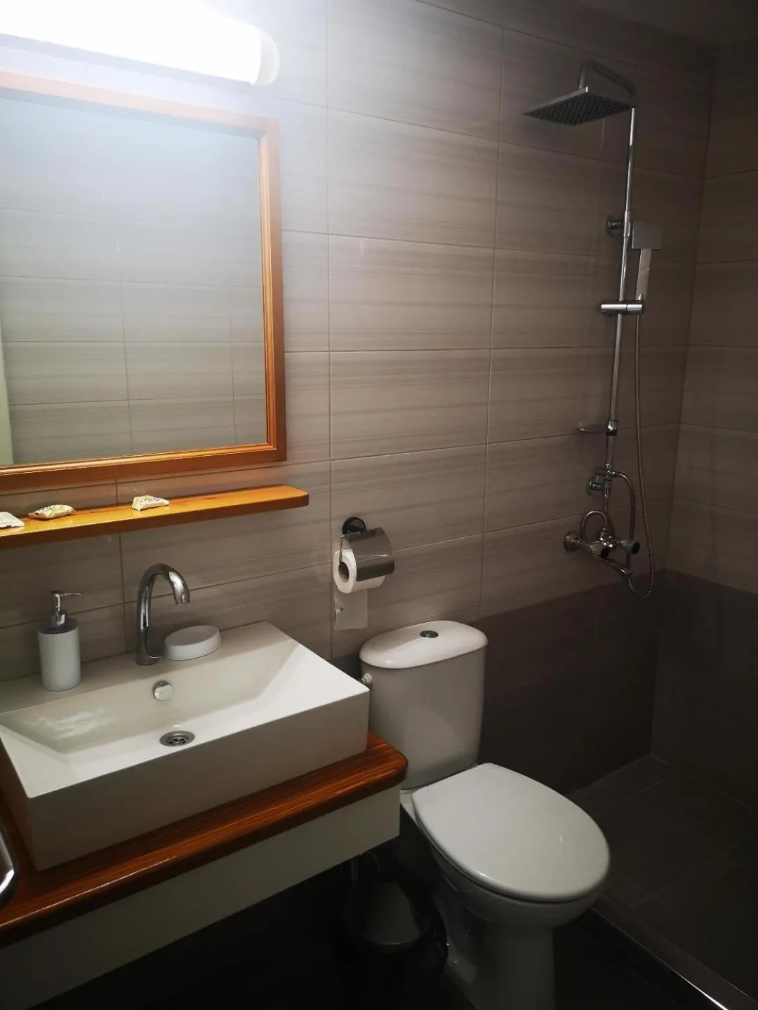 Bathroom in Family Hotel Verona