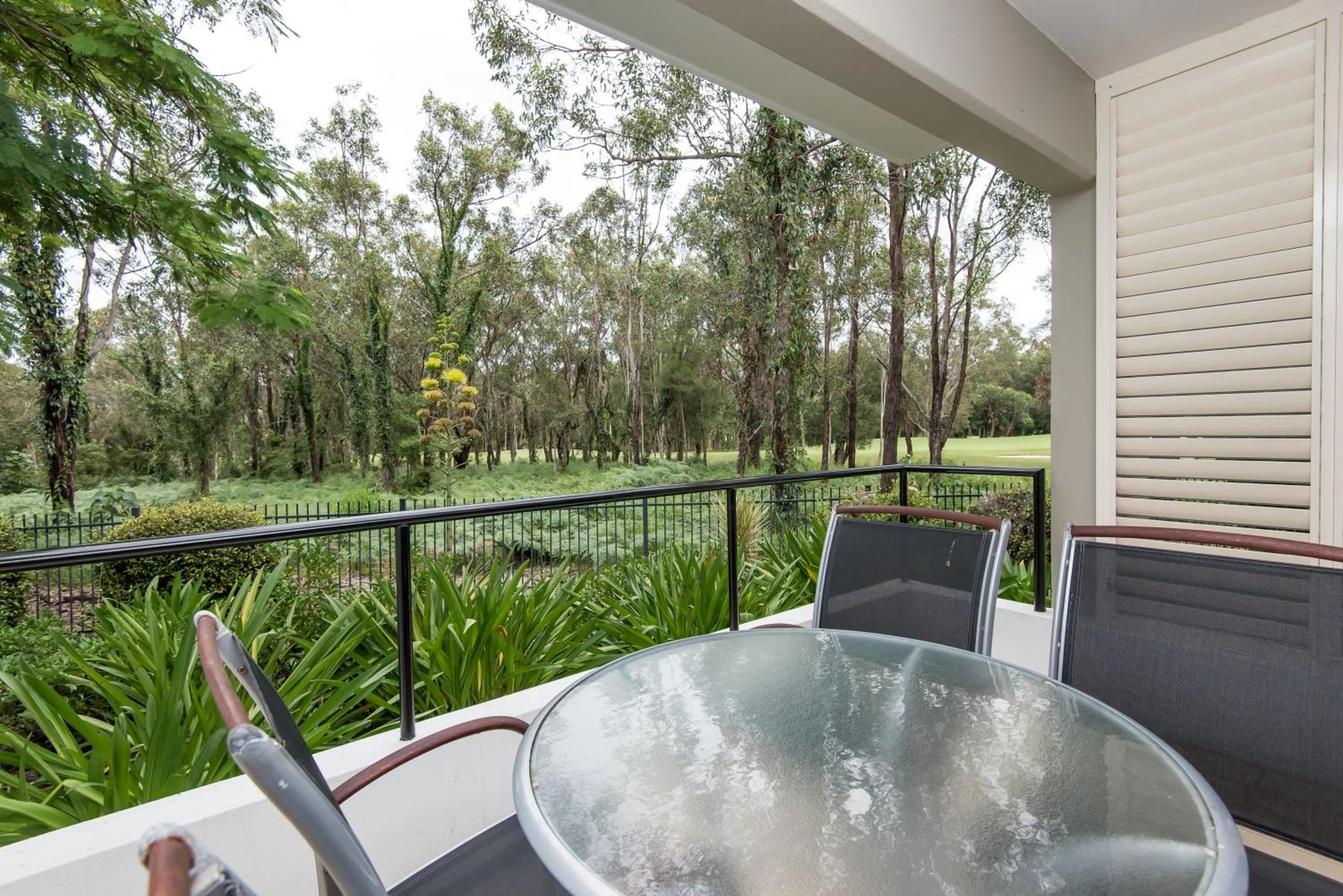 Patio in Noosa Springs Golf & Spa Resort