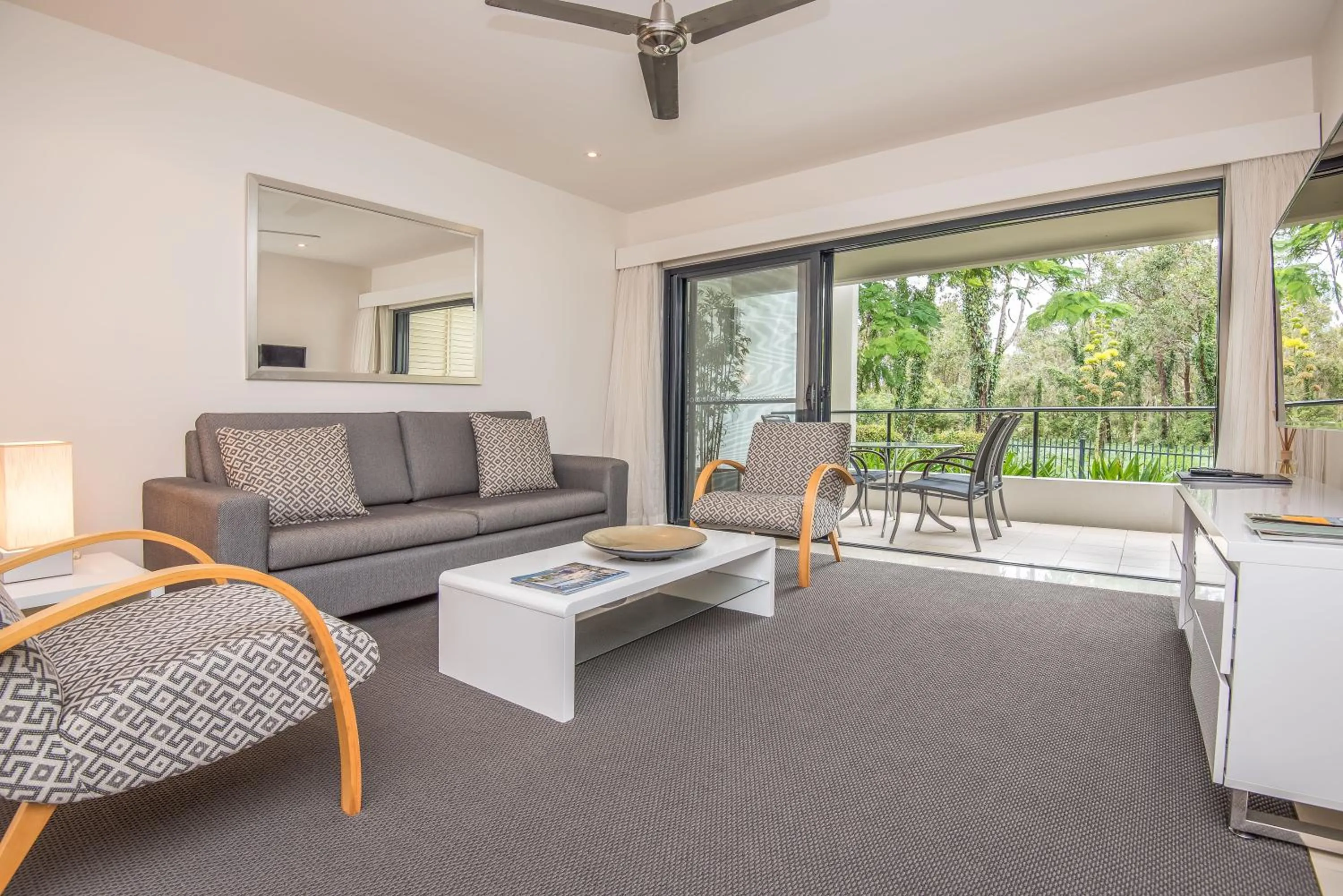 Patio in Noosa Springs Golf & Spa Resort