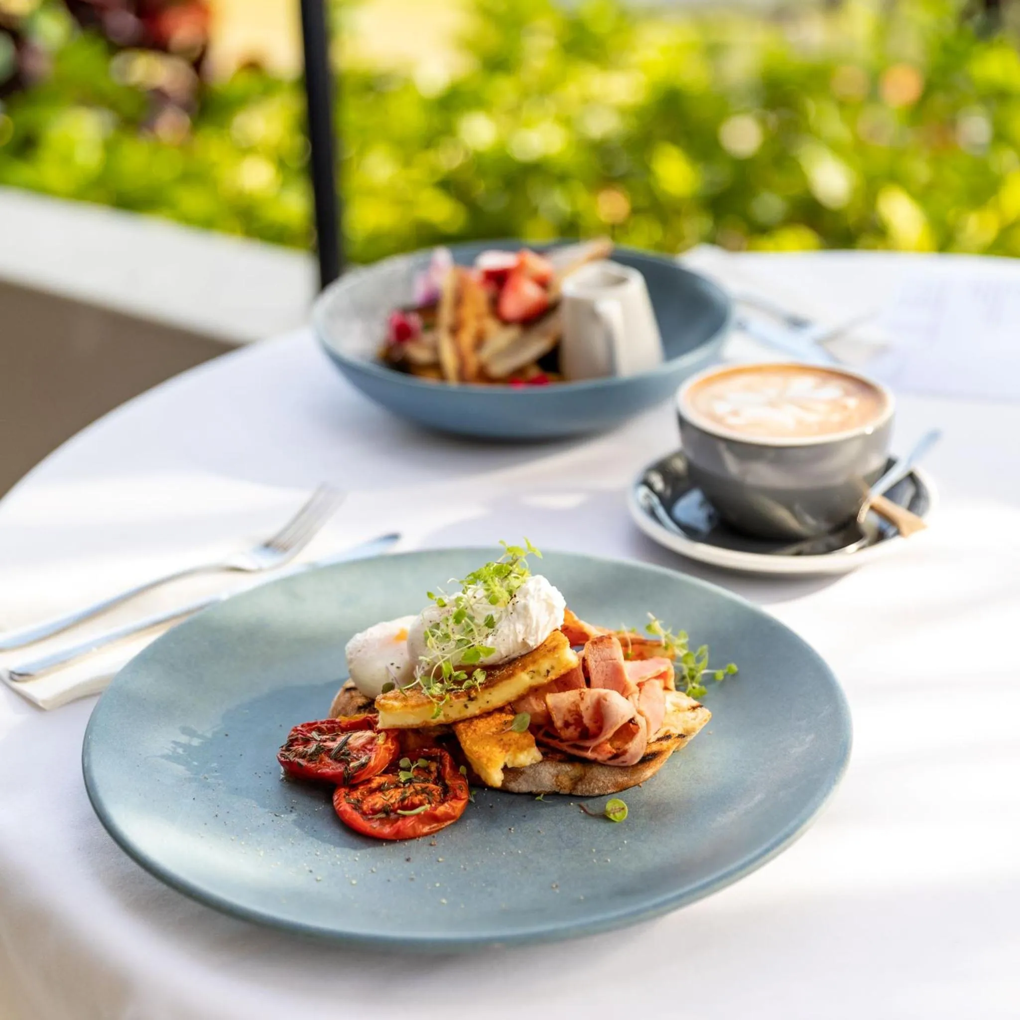 Food and drinks in Noosa Springs Golf & Spa Resort