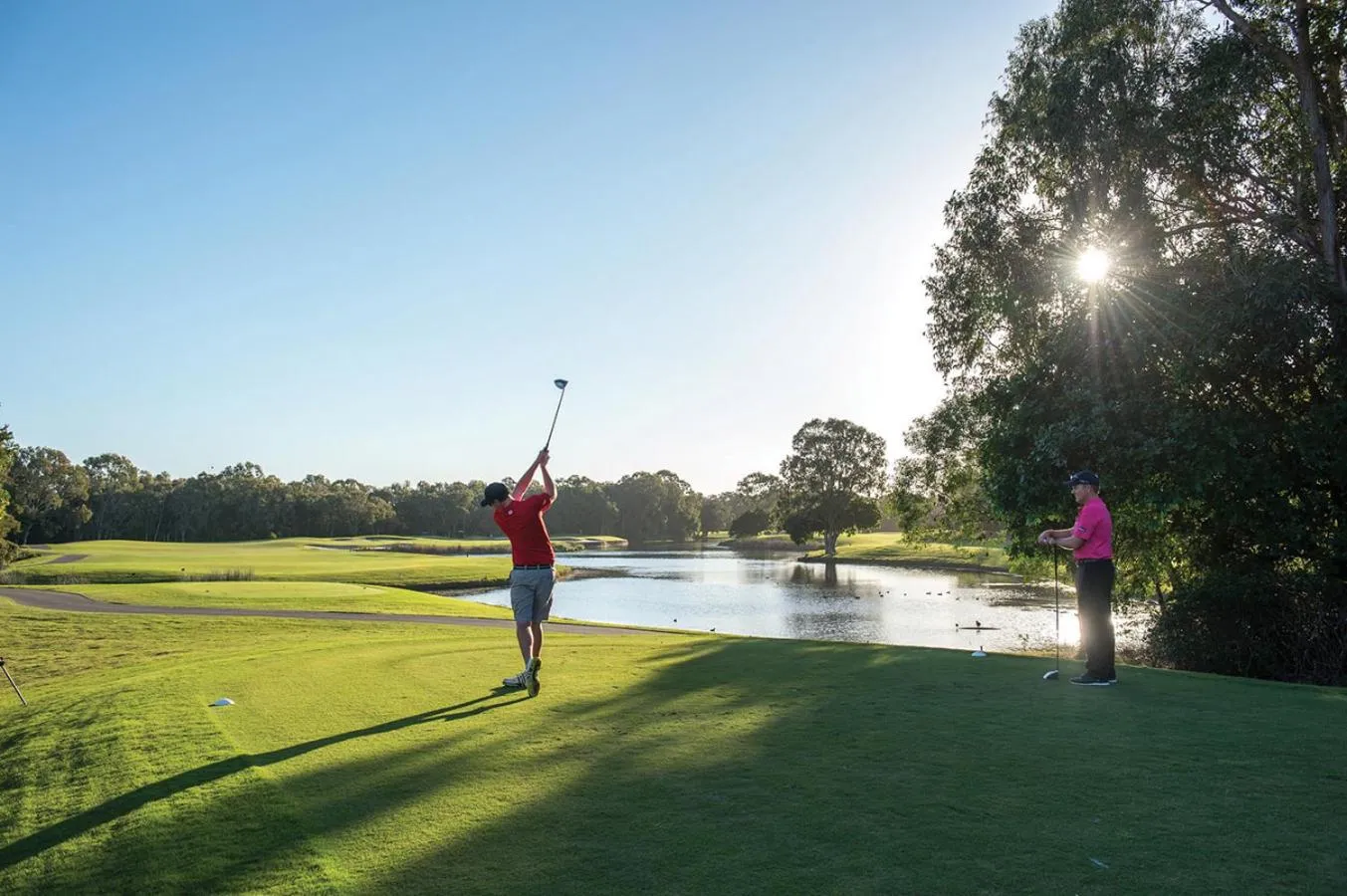 Golfcourse in Noosa Springs Golf & Spa Resort