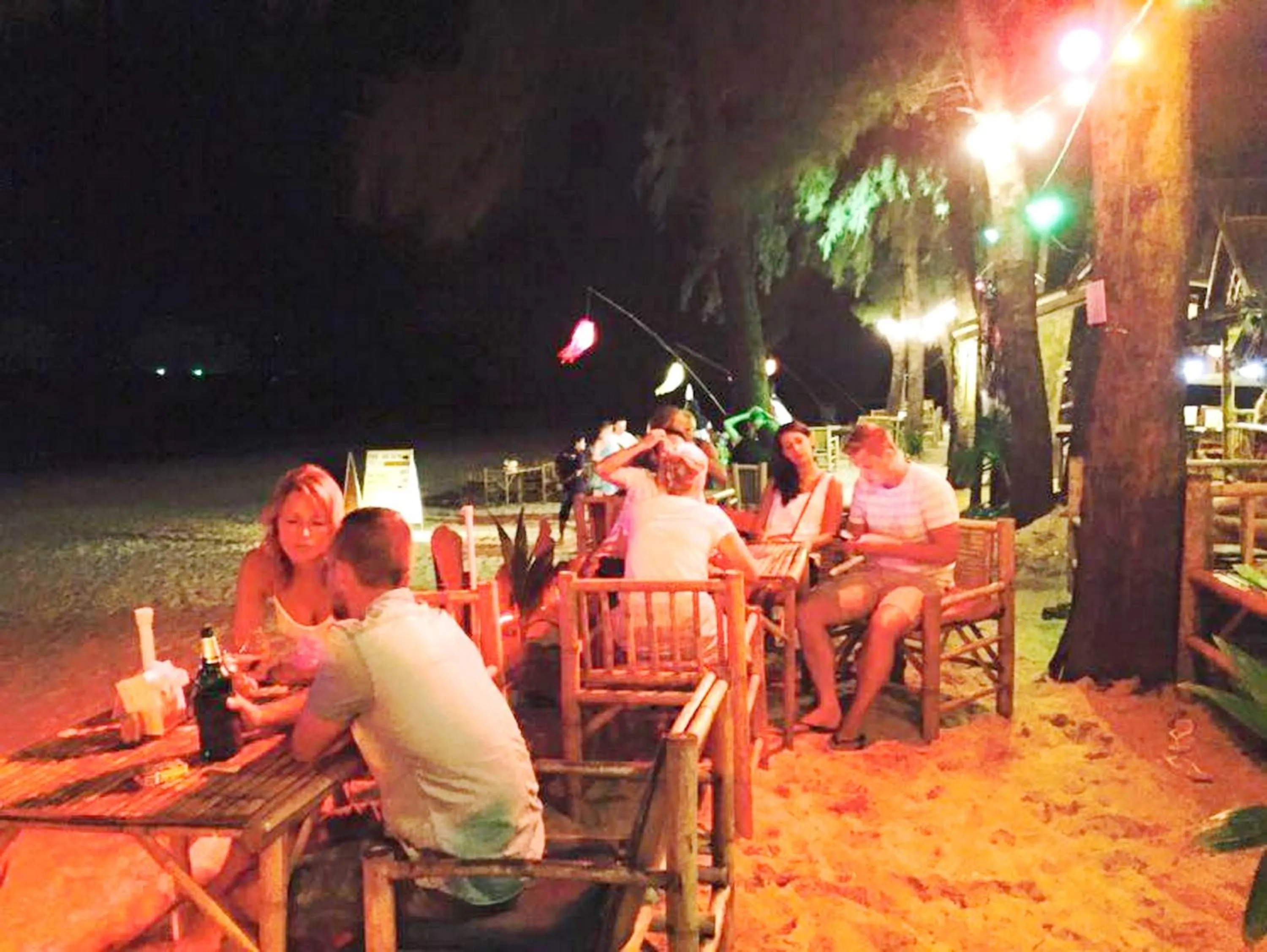 Restaurant/places to eat in Lanta Palm Beach Resort , Beach Bungalow - Koh Lanta