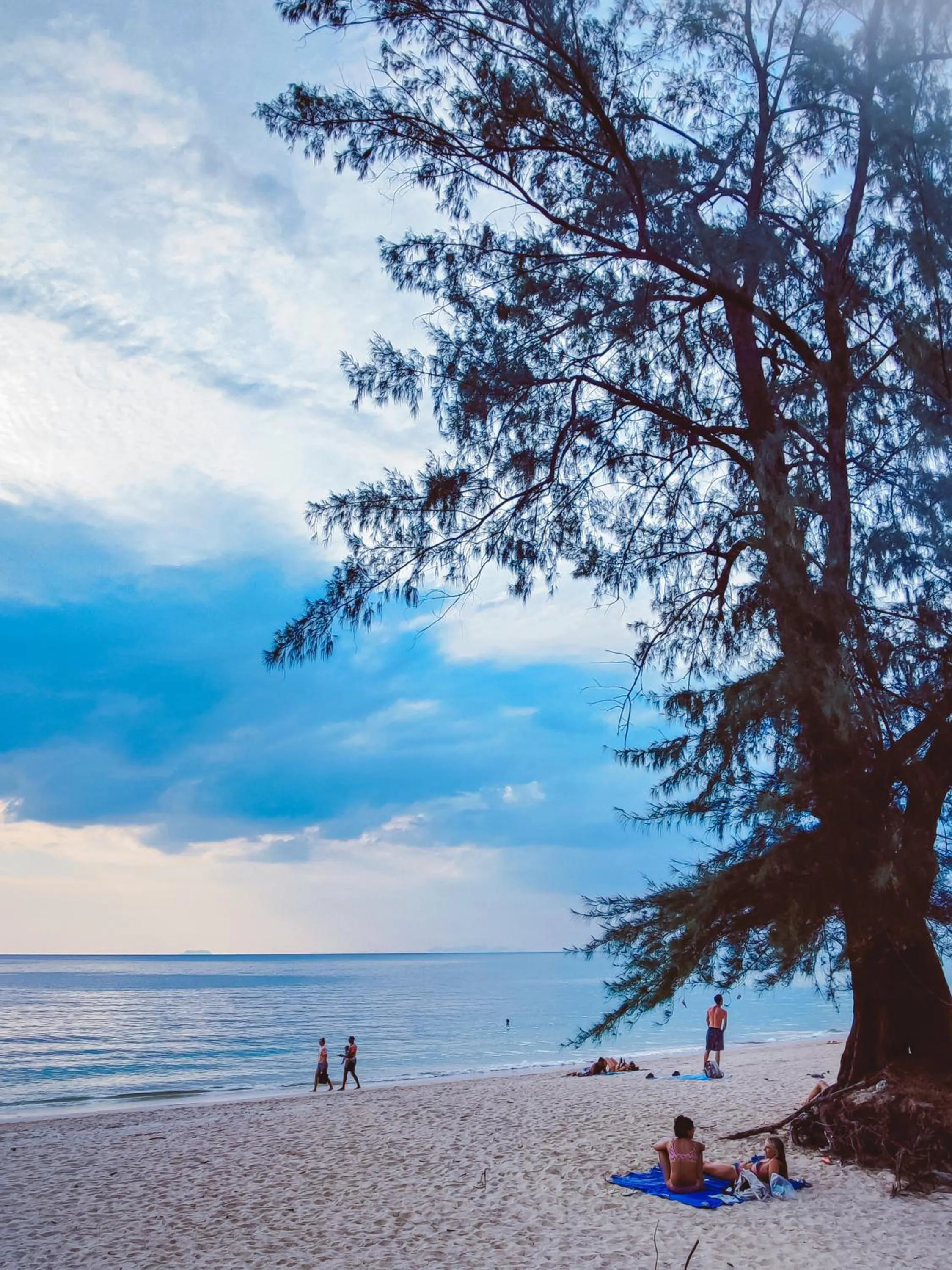 Day in Lanta Palm Beach Resort , Beach Bungalow - Koh Lanta