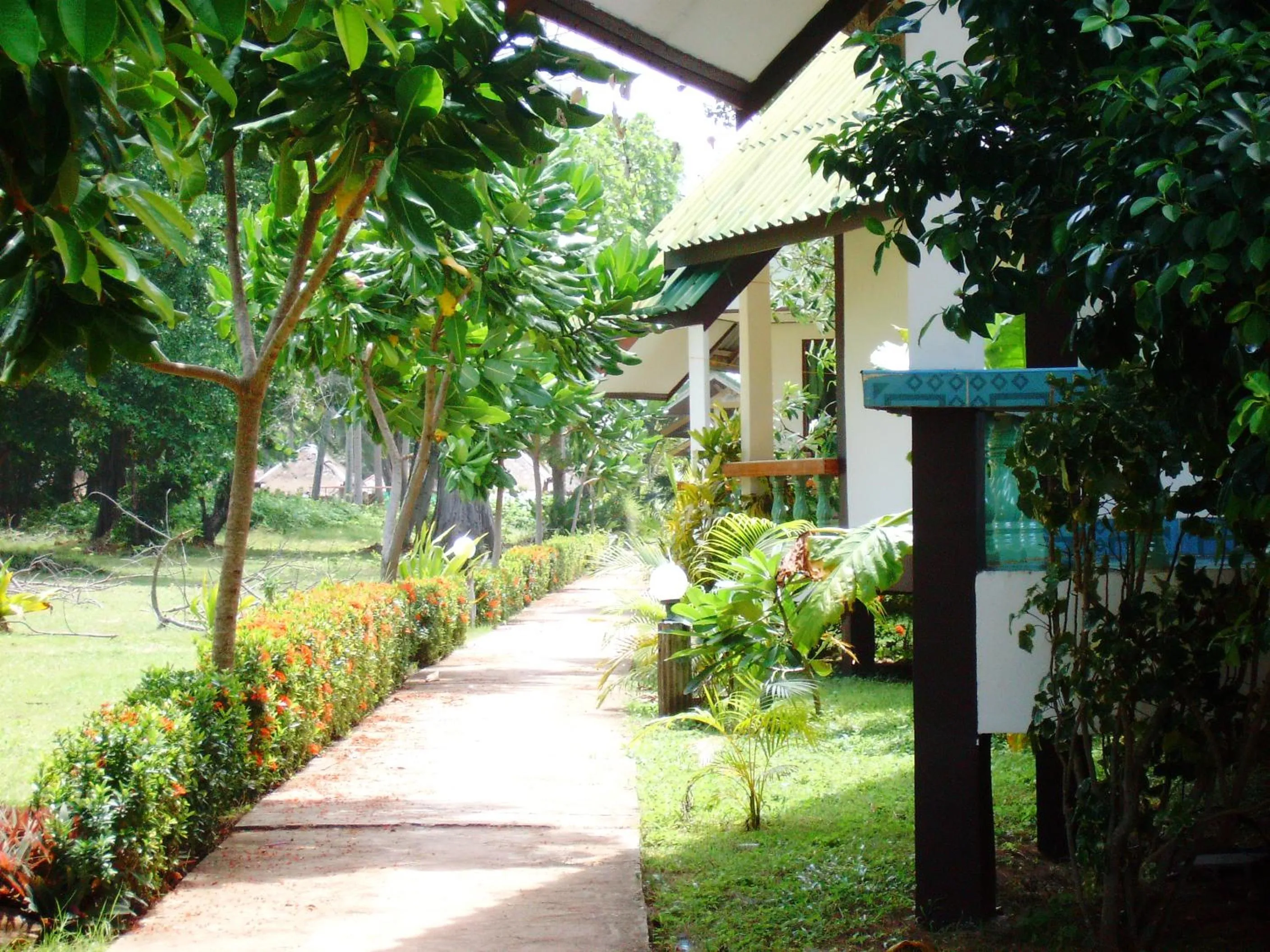 Day in Lanta Palm Beach Resort , Beach Bungalow - Koh Lanta