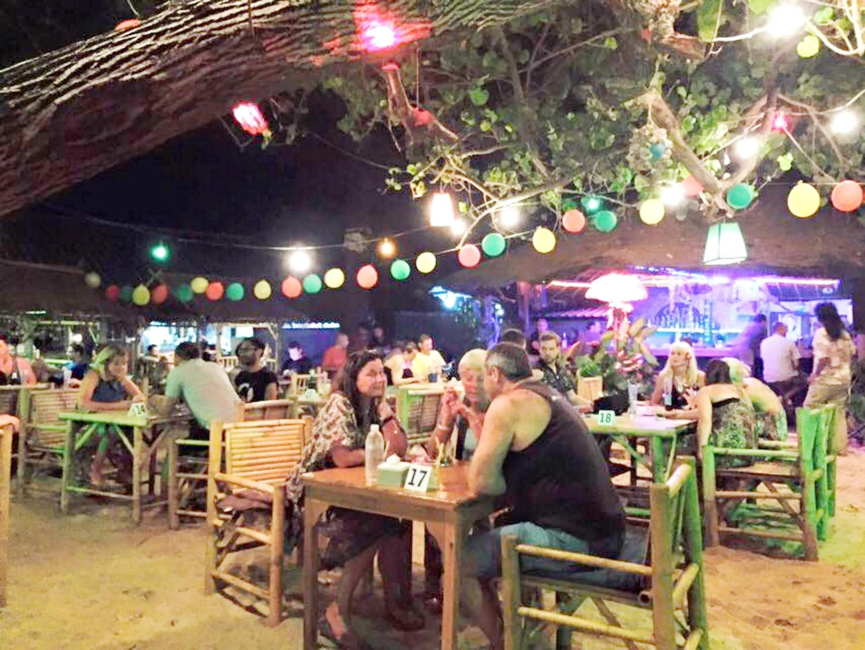 Restaurant/places to eat in Lanta Palm Beach Resort , Beach Bungalow - Koh Lanta