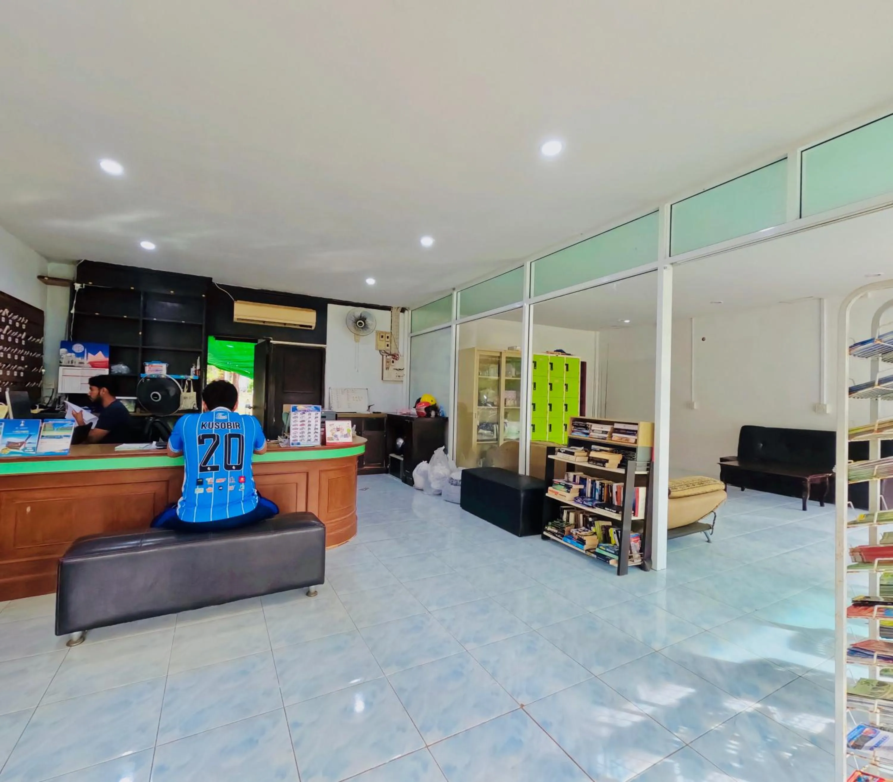 Lobby or reception in Lanta Palm Beach Resort , Beach Bungalow - Koh Lanta