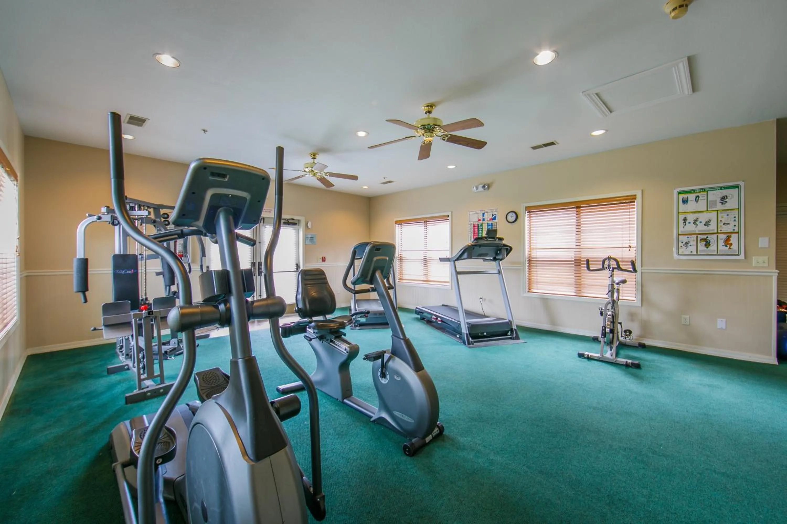 Fitness centre/facilities in Holiday Inn Club Vacations Holiday Hills Resort at Branson