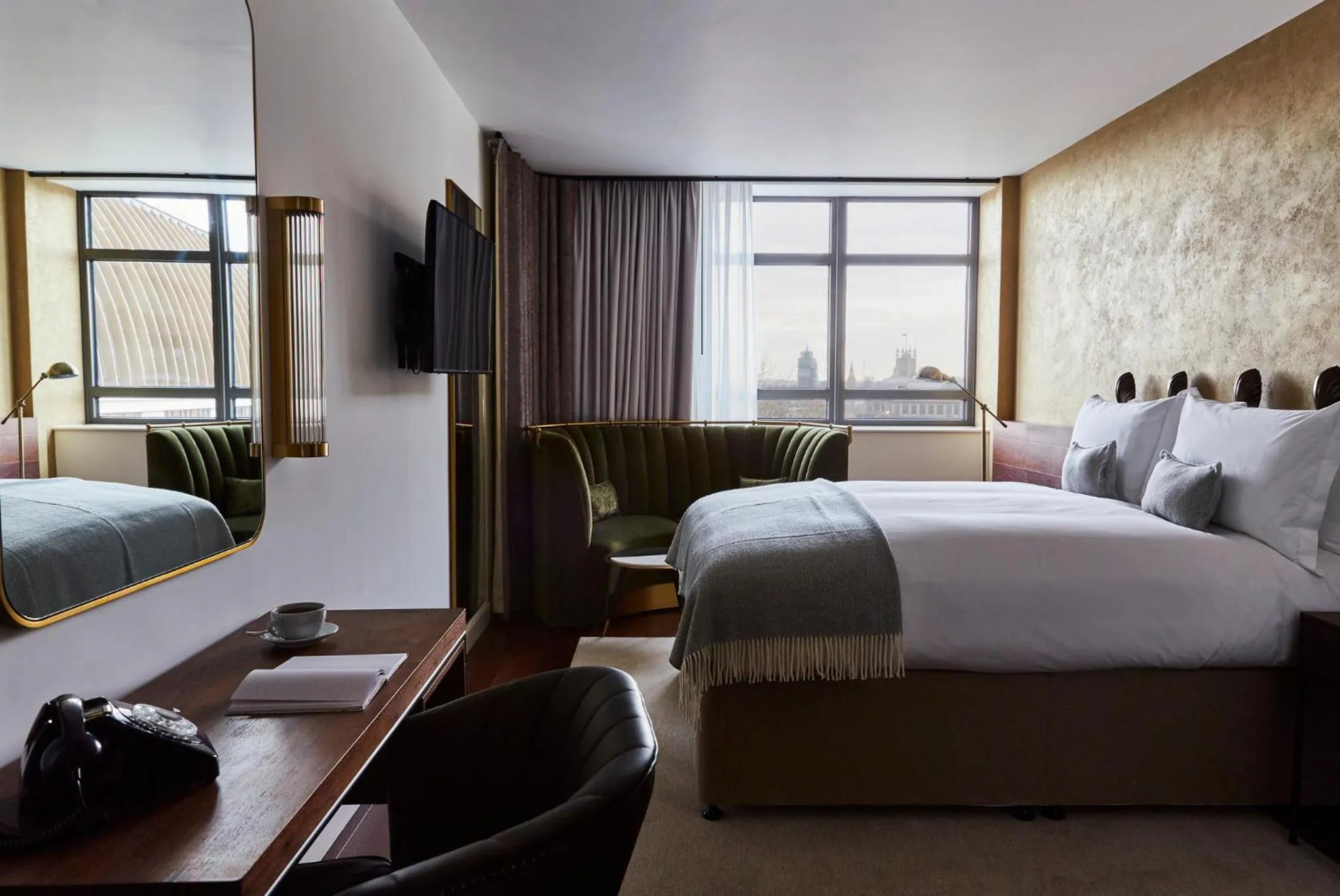 Photo of the whole room, Bed in Hotel Indigo London - 1 Leicester Square by IHG