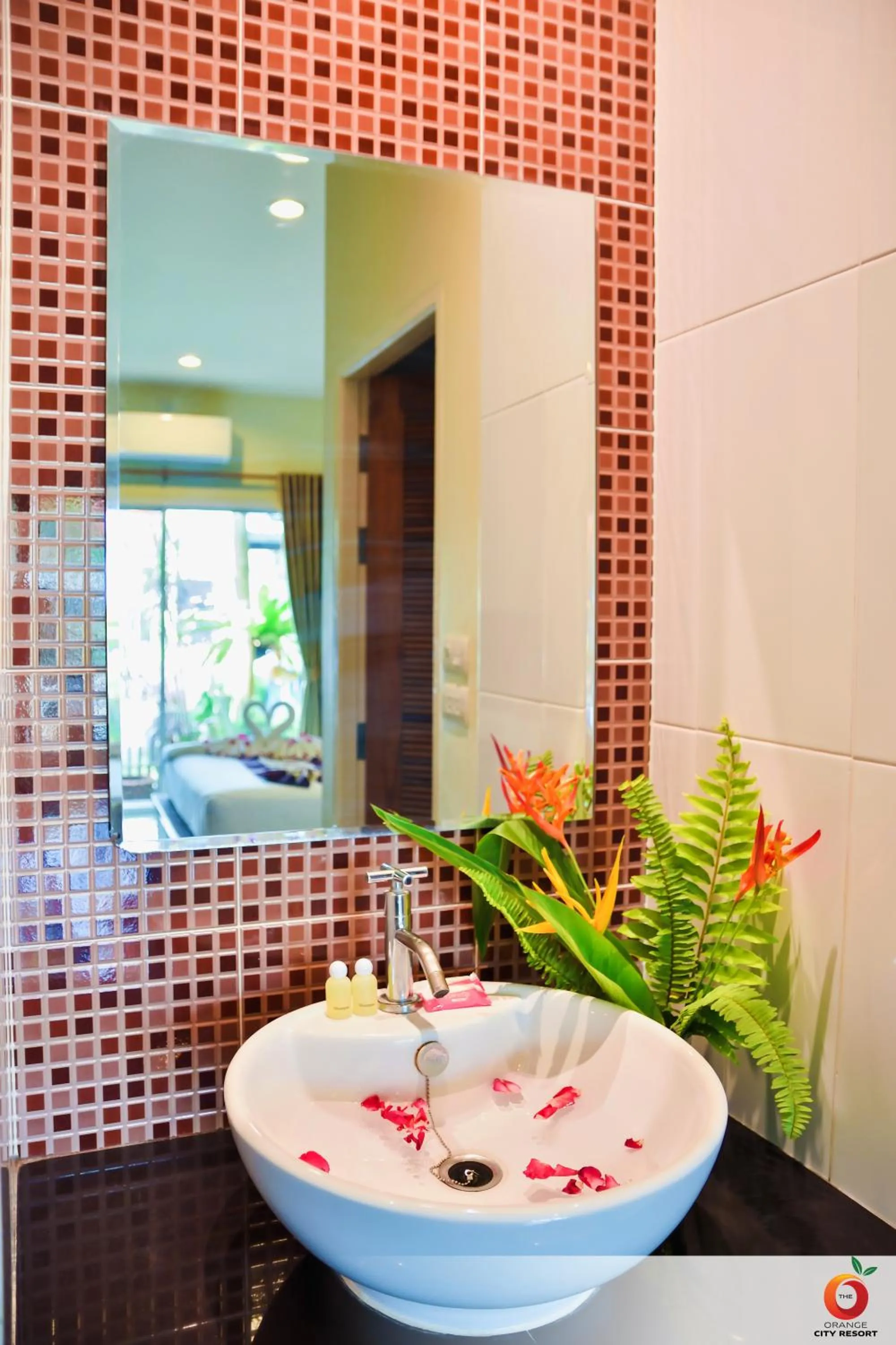 Bathroom in The Orange City Resort