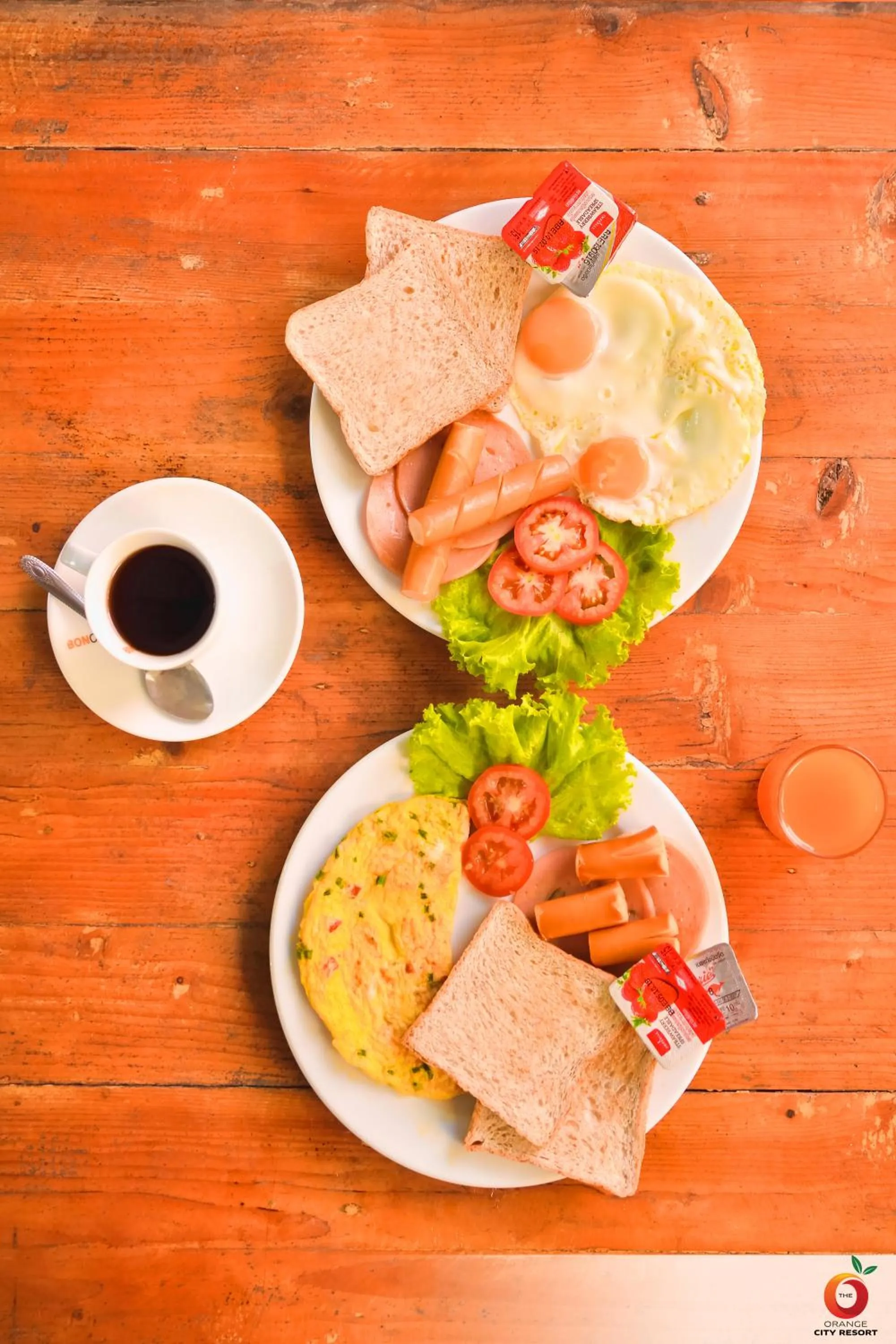 Breakfast in The Orange City Resort