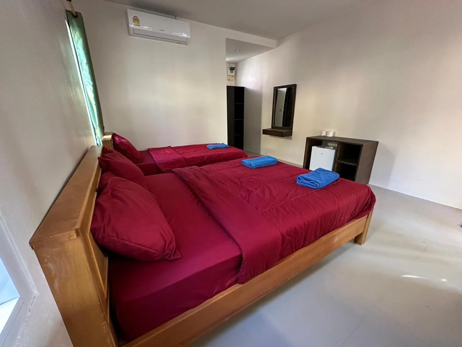 Bed in Sea Shell Beach Resort